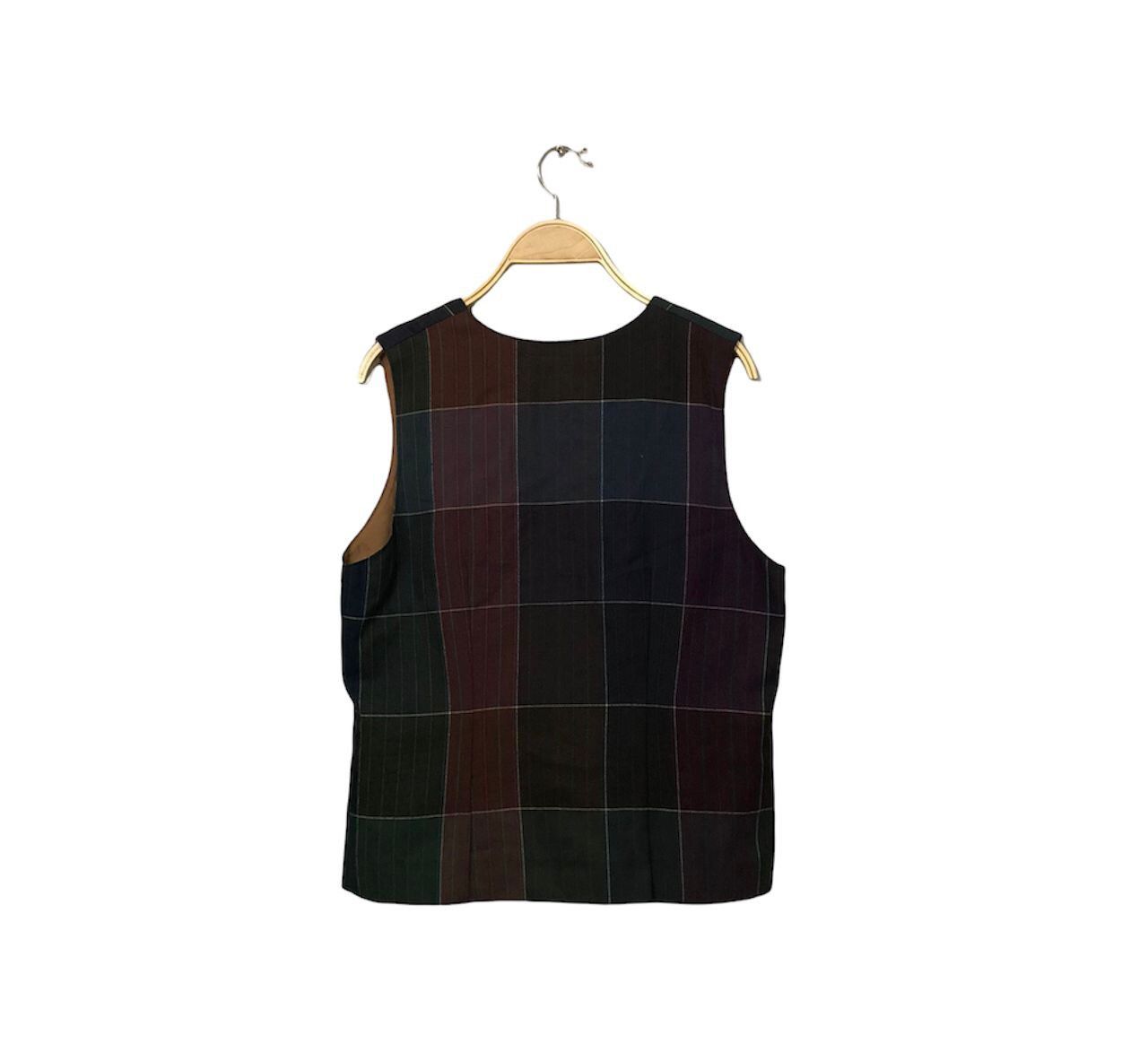 Japanese Brand × Vintage Vintage Unbranded Button Ups Multicolour Plaid Vest Size US S / EU 44-46 / 1 - 4 Thumbnail