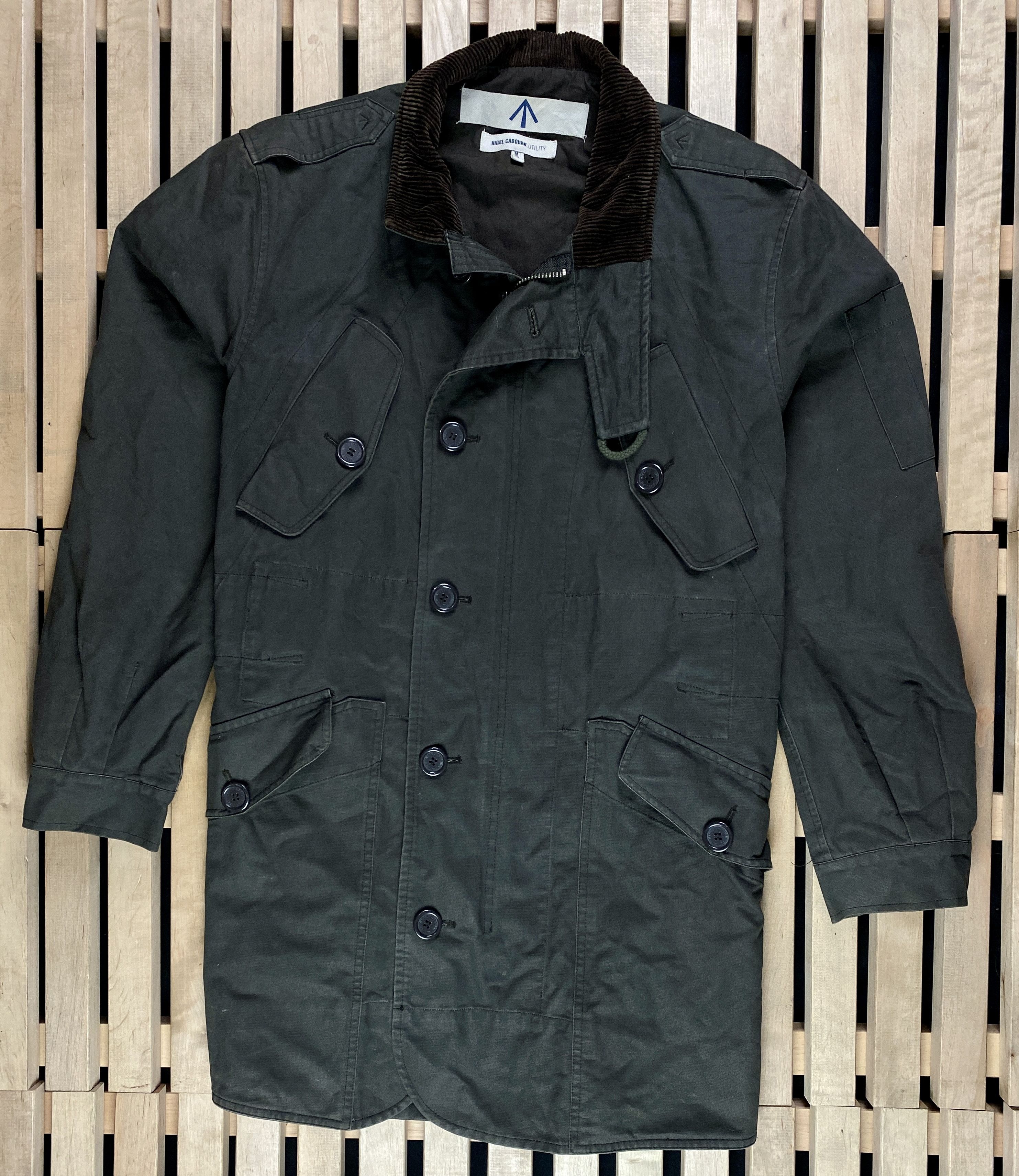Nigel Cabourn Mens Parka Jacket Nigel Cabourn Utility Size M Size US M / EU 48-50 / 2 - 1 Thumbnail