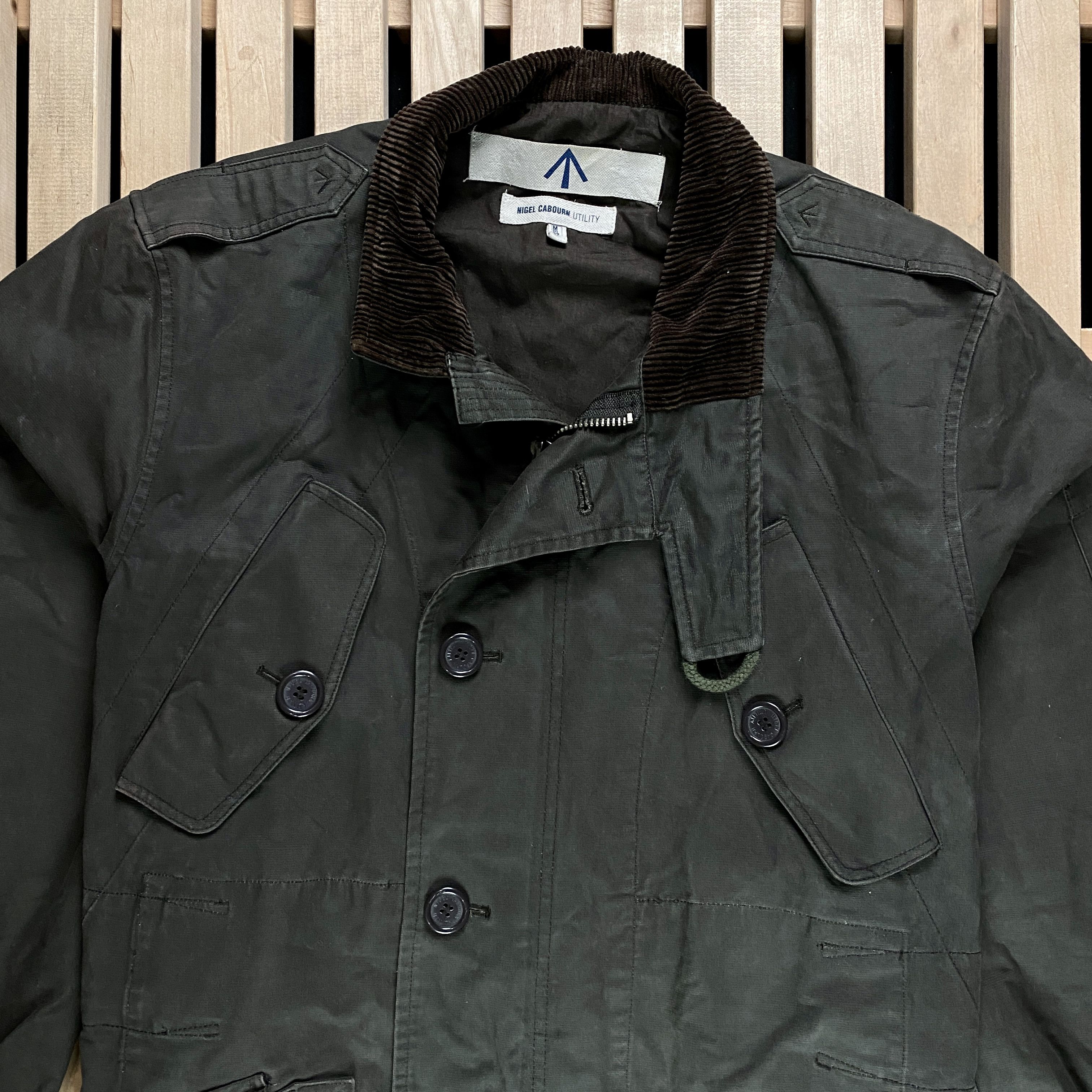 Nigel Cabourn Mens Parka Jacket Nigel Cabourn Utility Size M Size US M / EU 48-50 / 2 - 2 Thumbnail