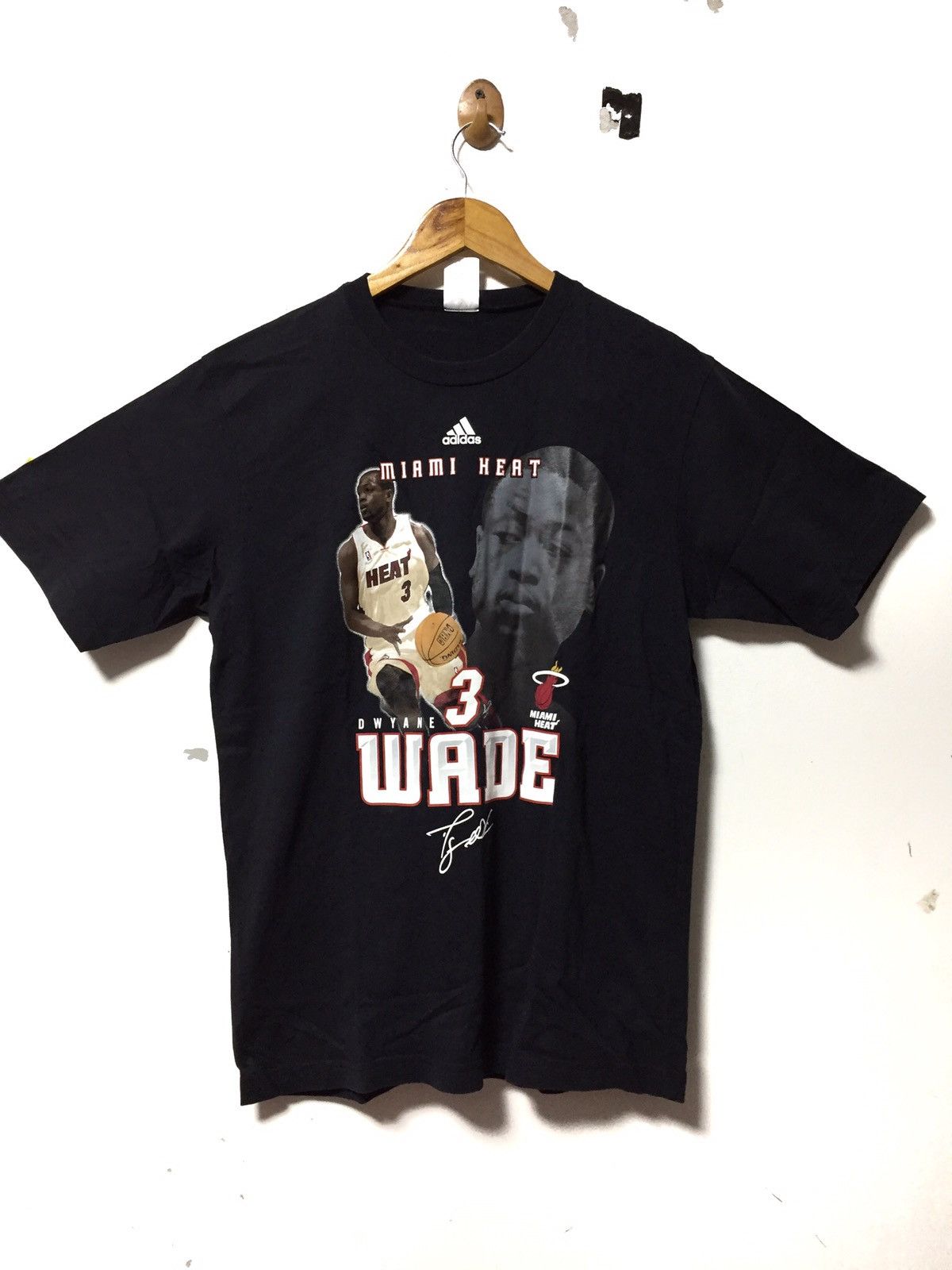 Adidas × NBA Dwyane Wade Basketball printed Shirt by adidas Size US M / EU 48-50 / 2 - 1 Thumbnail