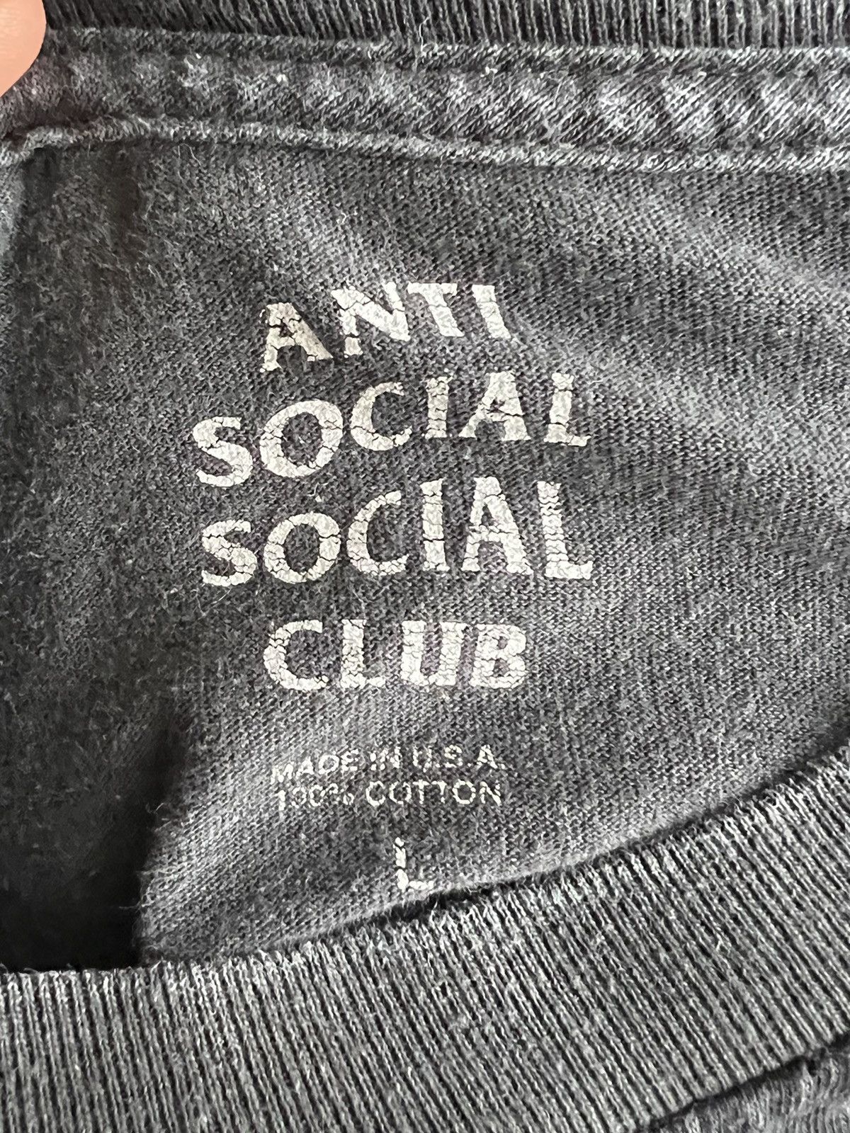 Anti Social Social Club KOREAN FLAG PRINT T-SHIRT Size US M / EU 48-50 / 2 - 5 Thumbnail