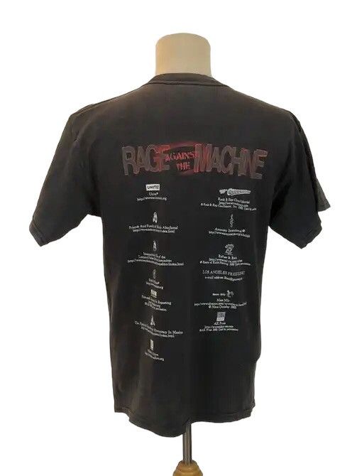 Band Tees Vintage Rage Against The Machine The Battle of Los Angeles Size US XL / EU 56 / 4 - 2 Thumbnail
