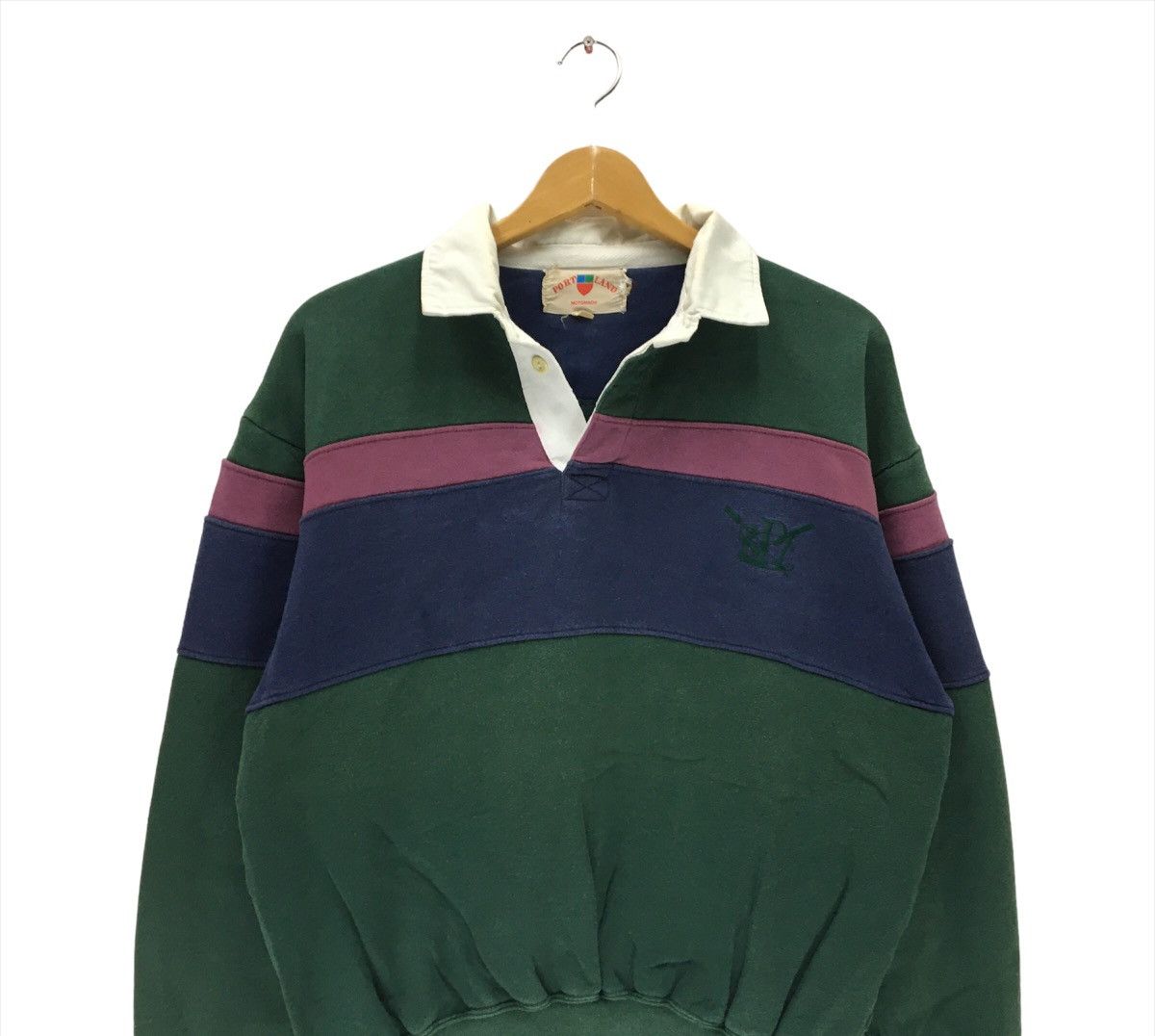 Japanese Brand × Sports Specialties × Vintage Portland Multicolour Nice Design Polos Sweatshirt Size S / US 4 / IT 40 - 3 Thumbnail