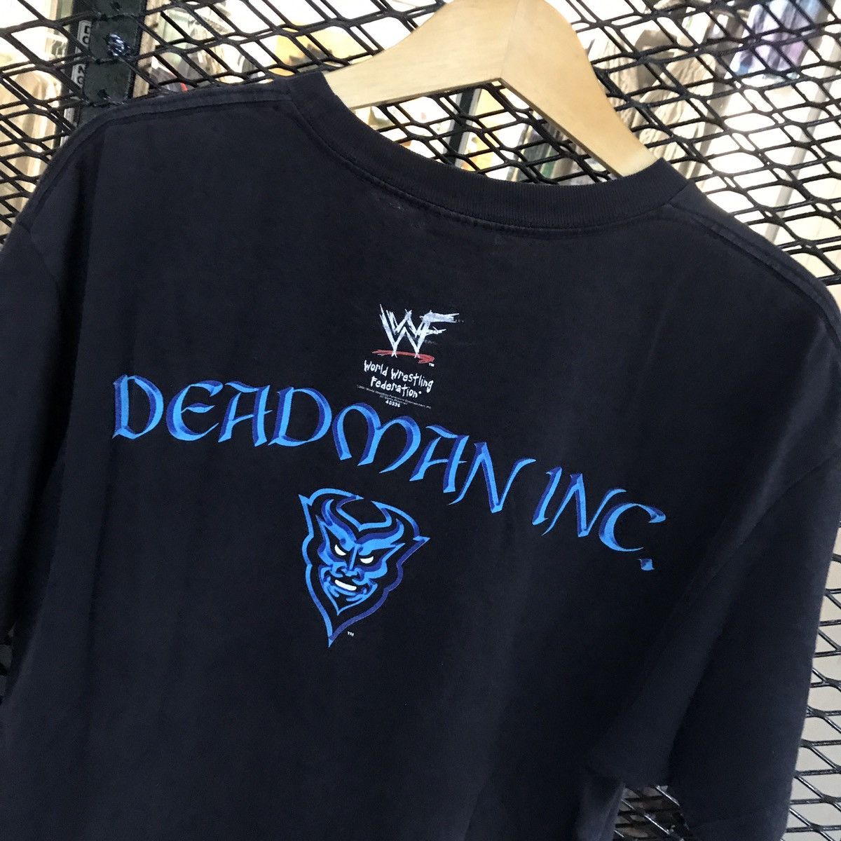 Vintage × WWE × WWF VINTAGE SHIRT UNDERTAKER DEADMAN INC WWF 2001 Size US L / EU 52-54 / 3 - 4 Thumbnail