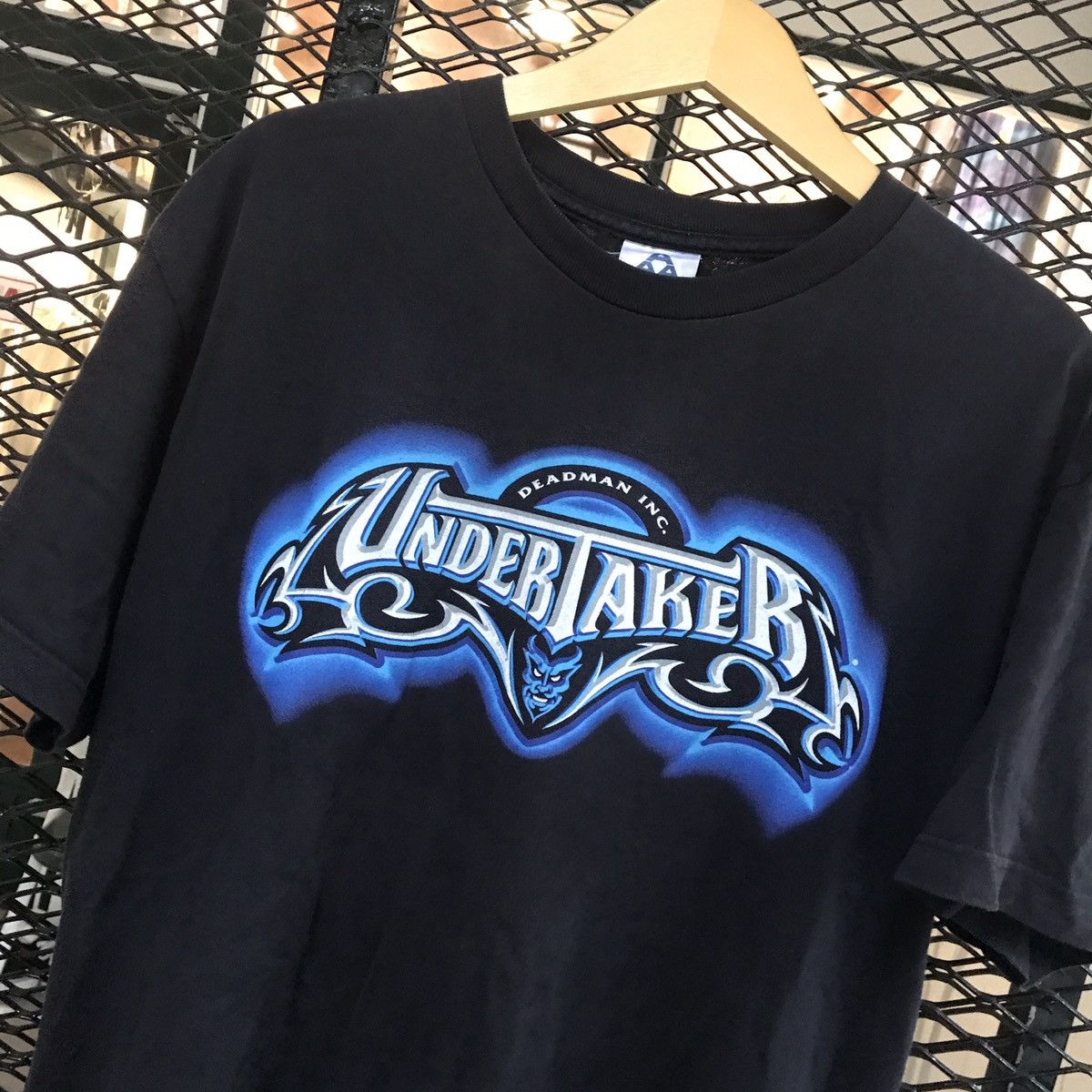 Vintage × WWE × WWF VINTAGE SHIRT UNDERTAKER DEADMAN INC WWF 2001 Size US L / EU 52-54 / 3 - 2 Thumbnail