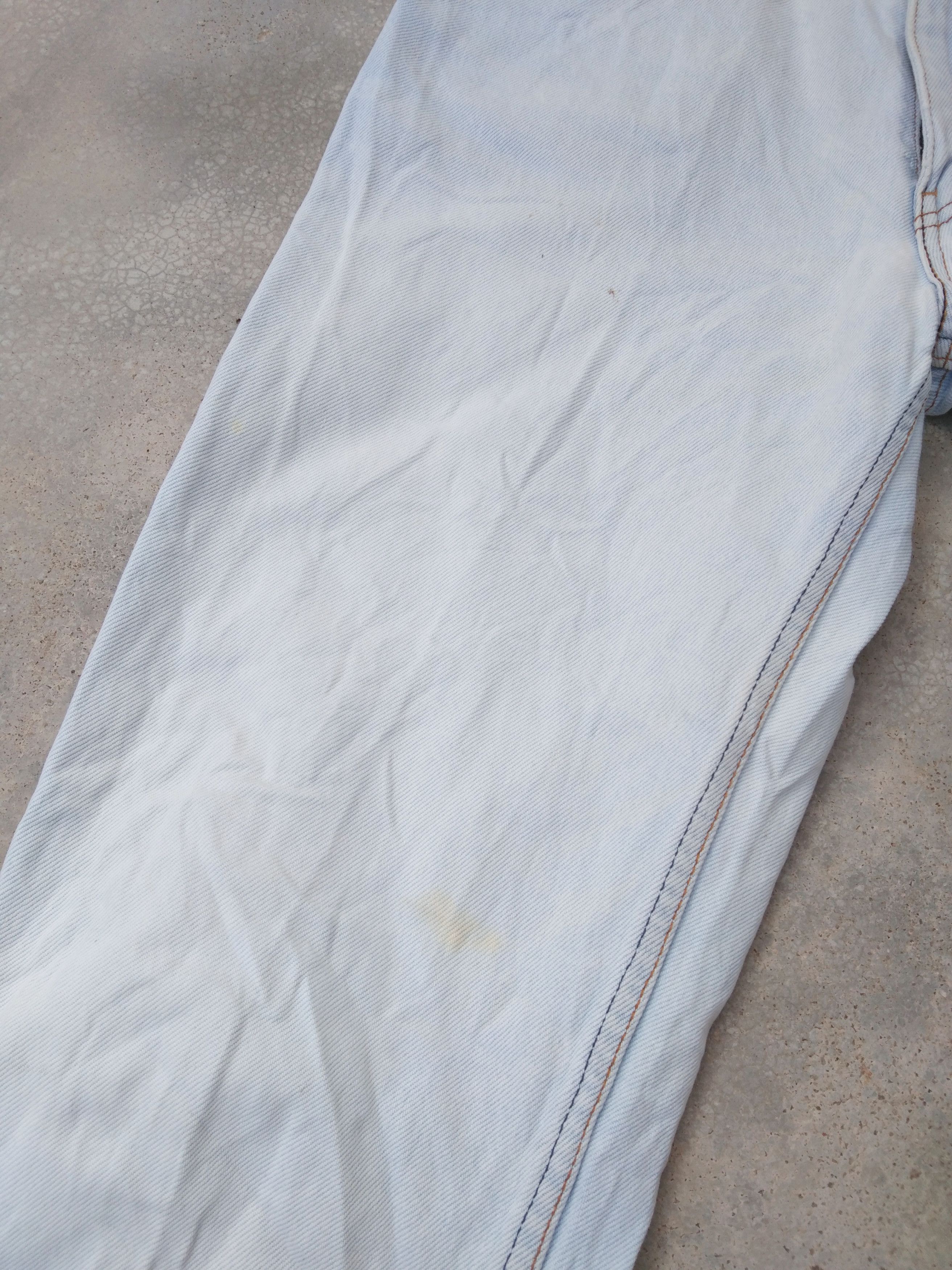Levi's Vintage Levi's Jeans Faded Blue 31x32 Size US 31 - 5 Thumbnail