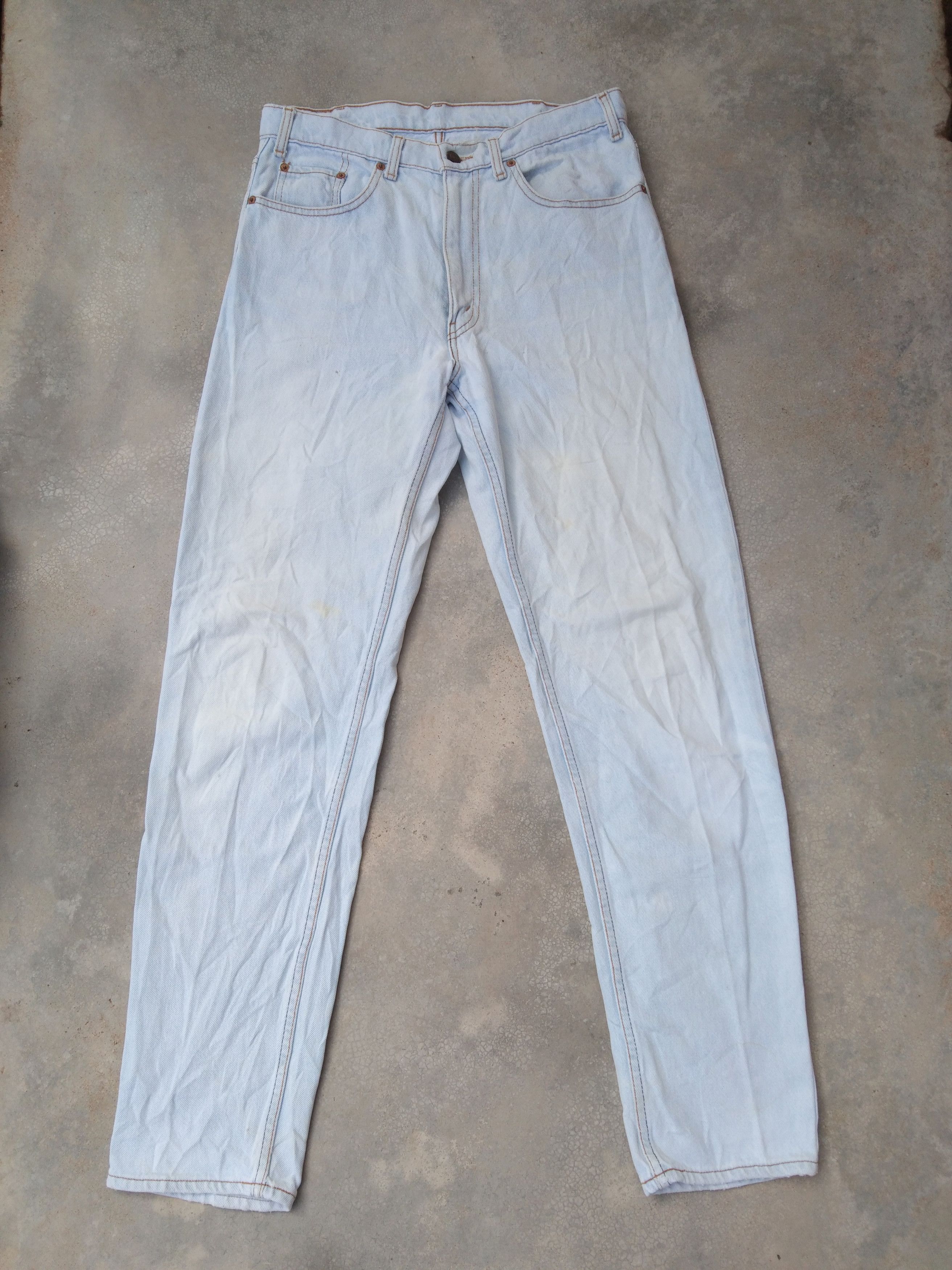 Levi's Vintage Levi's Jeans Faded Blue 31x32 Size US 31 - 1 Thumbnail