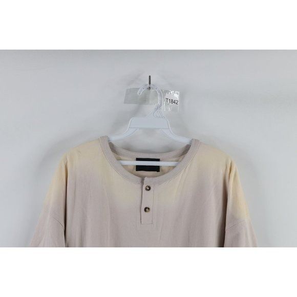 Fear of God Fear of God Seventh Collection All Stars Henley T-Shirt Size US L / EU 52-54 / 3 - 2 Thumbnail