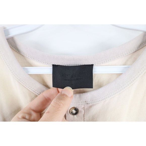 Fear of God Fear of God Seventh Collection All Stars Henley T-Shirt Size US L / EU 52-54 / 3 - 4 Thumbnail