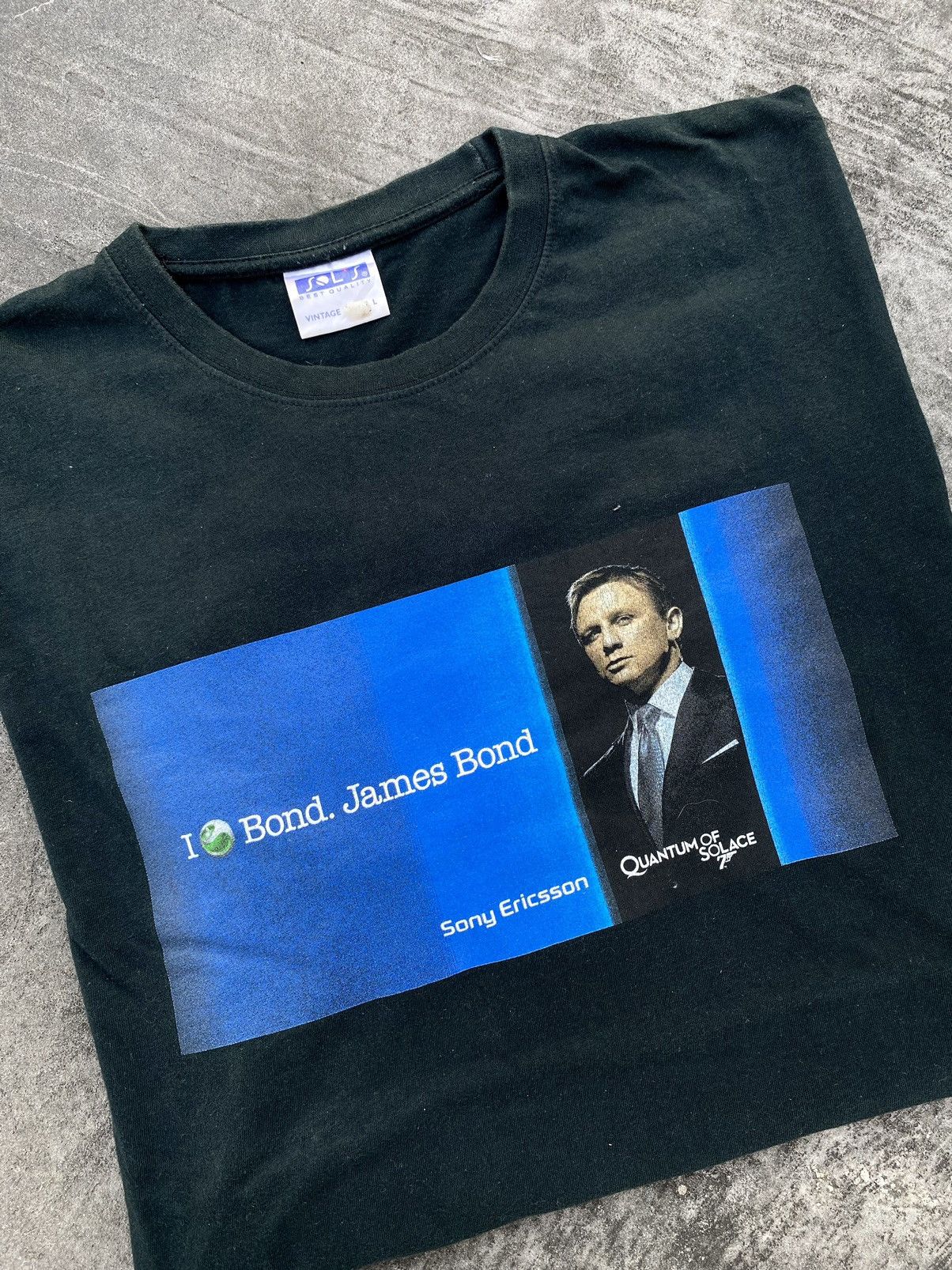 Other Vintage Rare James Bond Quantum Of Solace Size US L / EU 52-54 / 3 - 1 Thumbnail