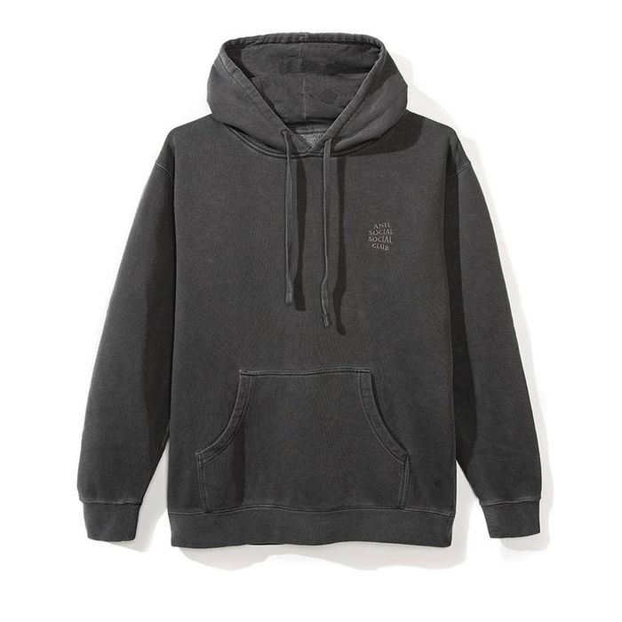 Anti social social club seeing hot sale double hoodie