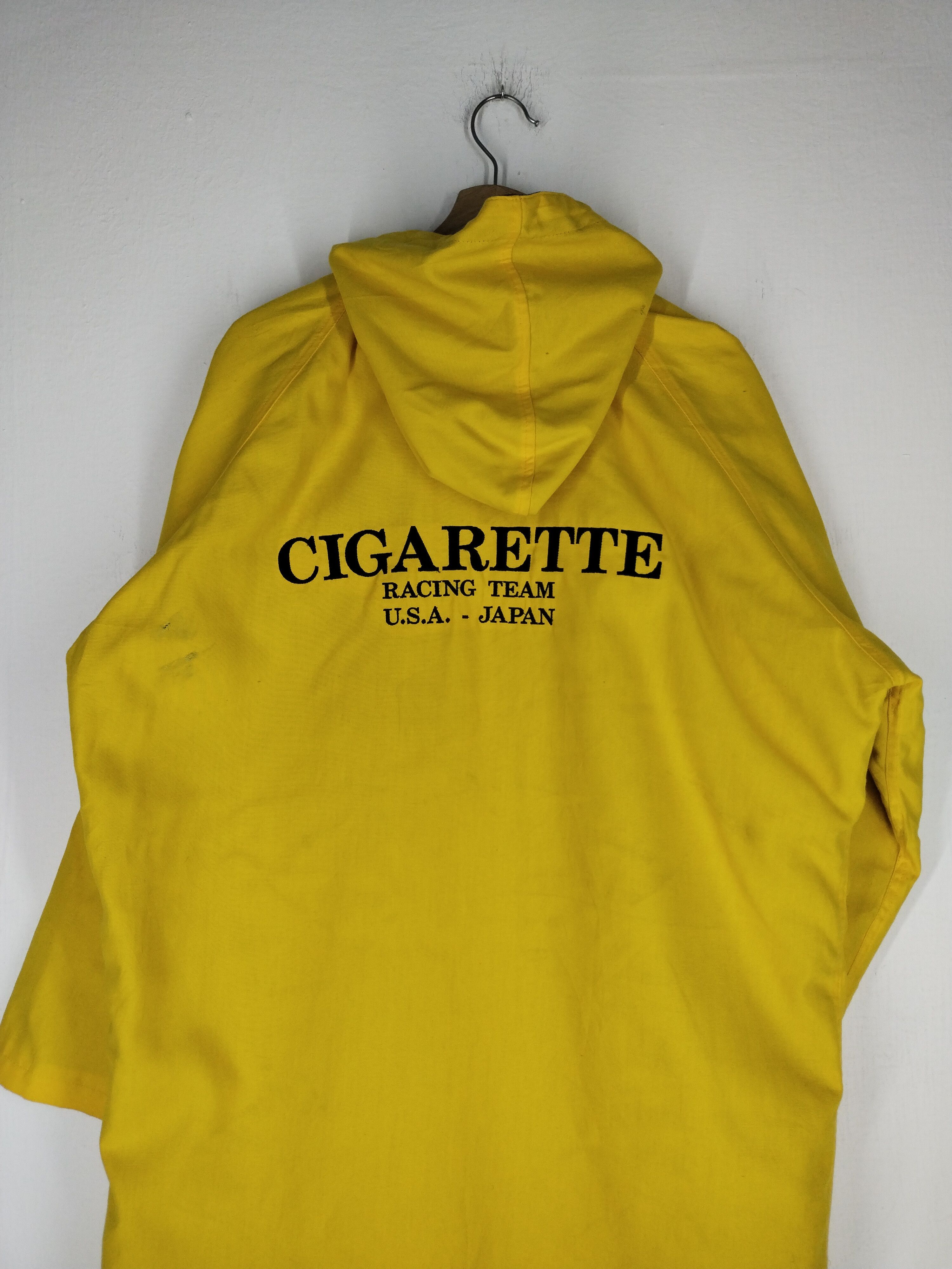 Camel × Vintage 🔥VTG CIGARETTE RACING TEAM USA-JAPAN BOATING LONG COAT Size US L / EU 52-54 / 3 - 10 Thumbnail