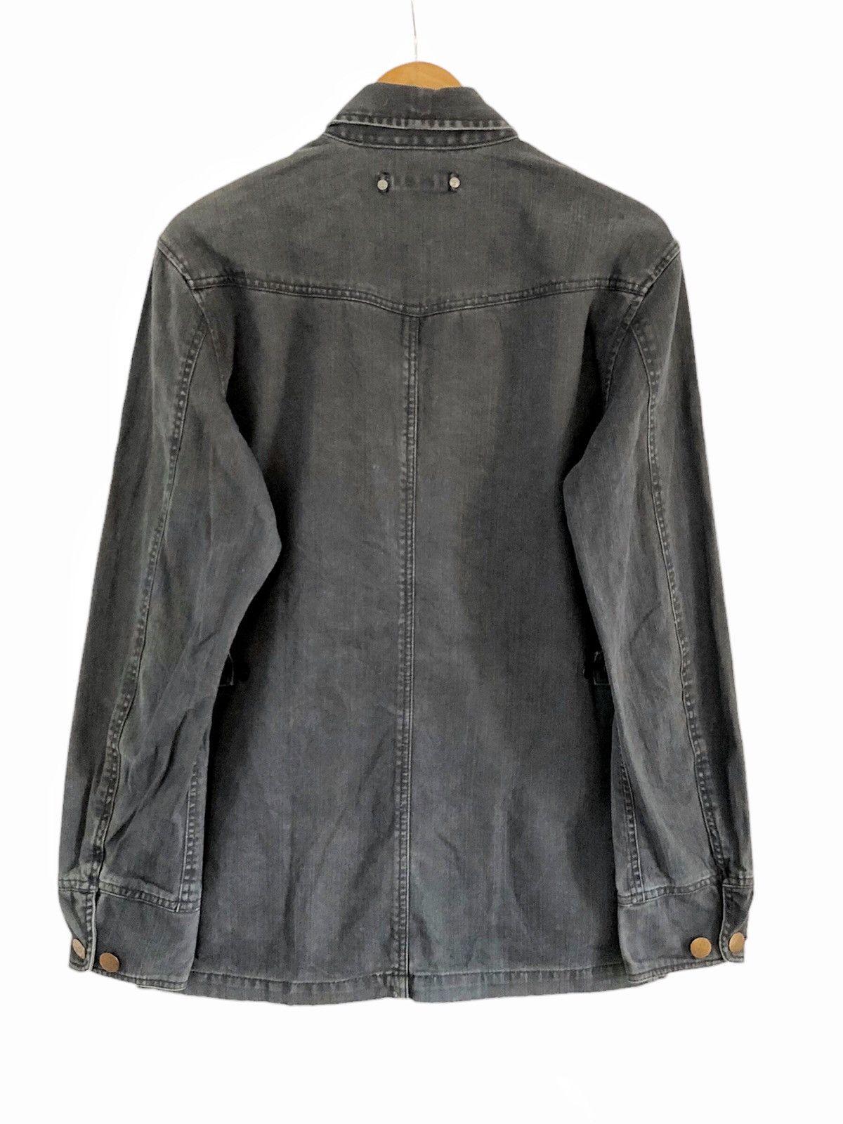 Japanese Brand × Takeo Kikuchi × Vintage Vintage 1990s Takeo Kikuchi Worker chore denim jacket Size US L / EU 52-54 / 3 - 7 Thumbnail