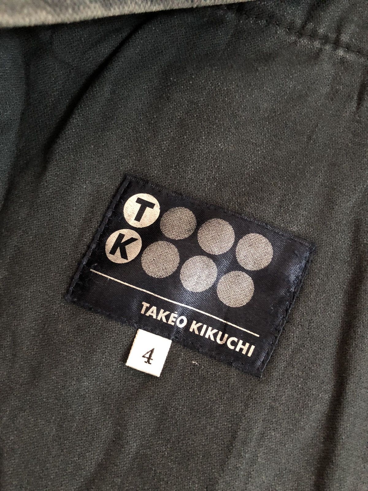 Japanese Brand × Takeo Kikuchi × Vintage Vintage 1990s Takeo Kikuchi Worker chore denim jacket Size US L / EU 52-54 / 3 - 11 Thumbnail