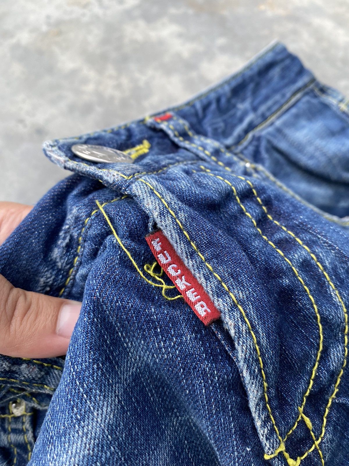 AC/DC 🔥Express Shipping🔥 Dsquared 2 x ACDC Selvedge Jeans Size 30" / US 8 / IT 44 - 5 Thumbnail