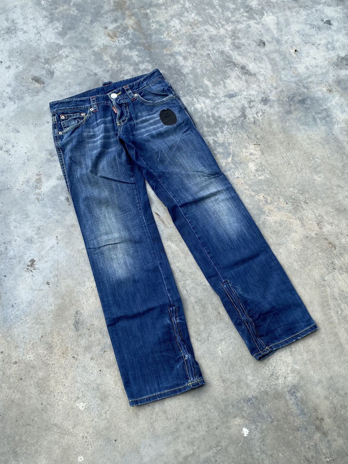 AC/DC 🔥Express Shipping🔥 Dsquared 2 x ACDC Selvedge Jeans Size 30" / US 8 / IT 44 - 1 Thumbnail