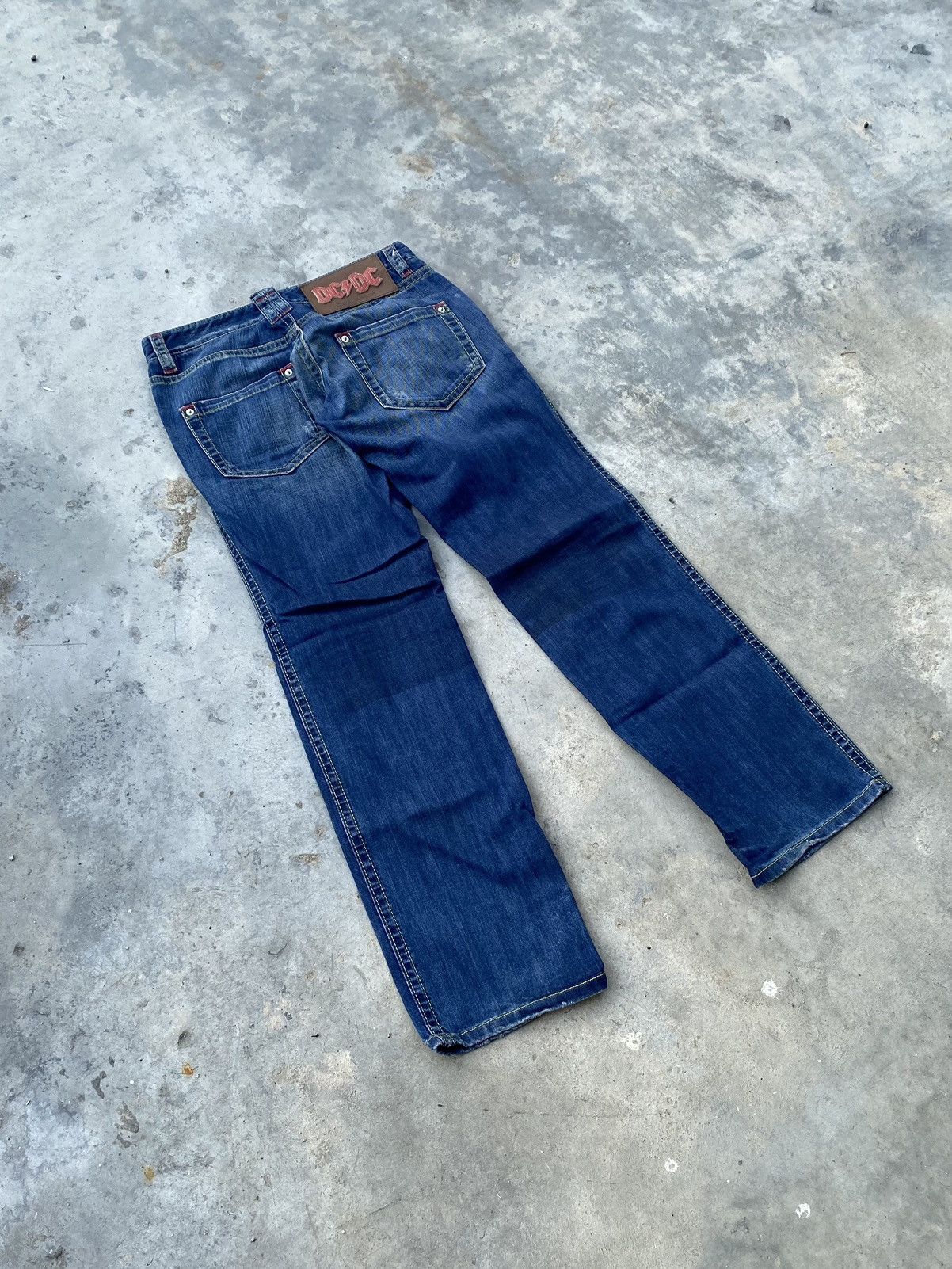 AC/DC 🔥Express Shipping🔥 Dsquared 2 x ACDC Selvedge Jeans Size 30" / US 8 / IT 44 - 2 Thumbnail