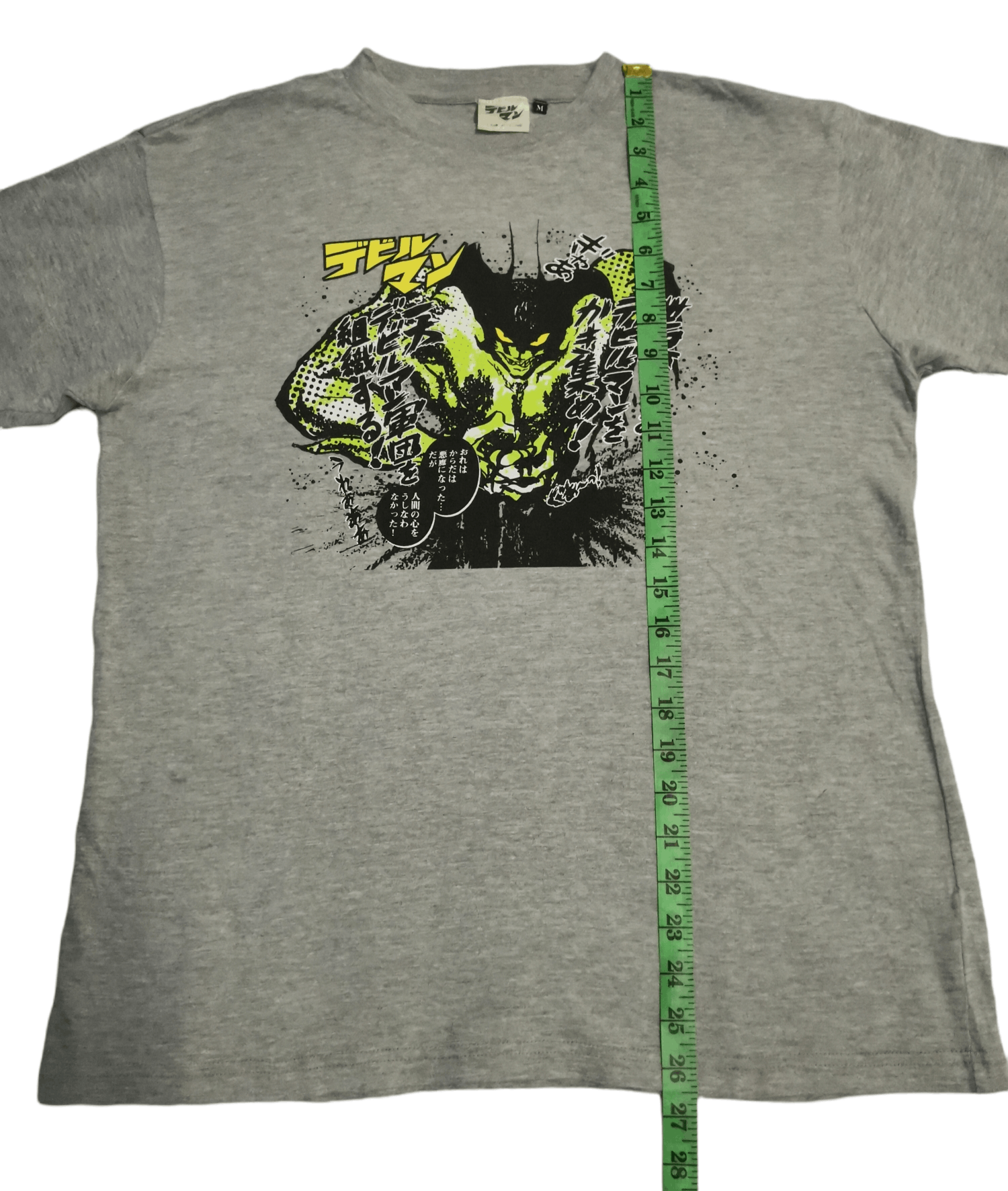 Anime Vintage Devilman Japan Anime Tee Akira Evangelion Bleach Size US M / EU 48-50 / 2 - 6 Thumbnail