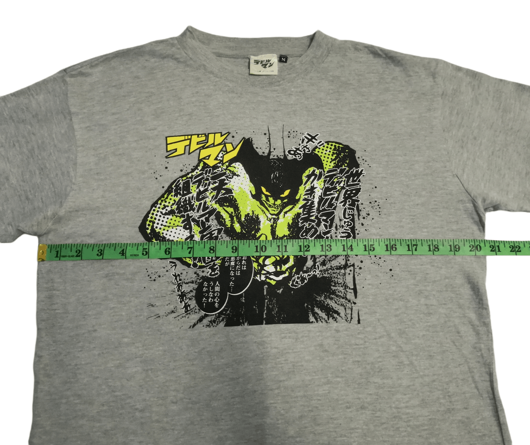 Anime Vintage Devilman Japan Anime Tee Akira Evangelion Bleach Size US M / EU 48-50 / 2 - 5 Thumbnail