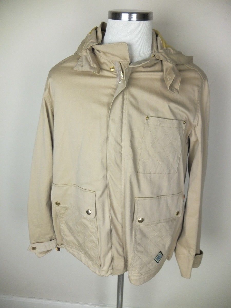 Kenzo KENZO beige hooded cotton tiger jacket authentic Medium NWT Size US M / EU 48-50 / 2 - 1 Thumbnail