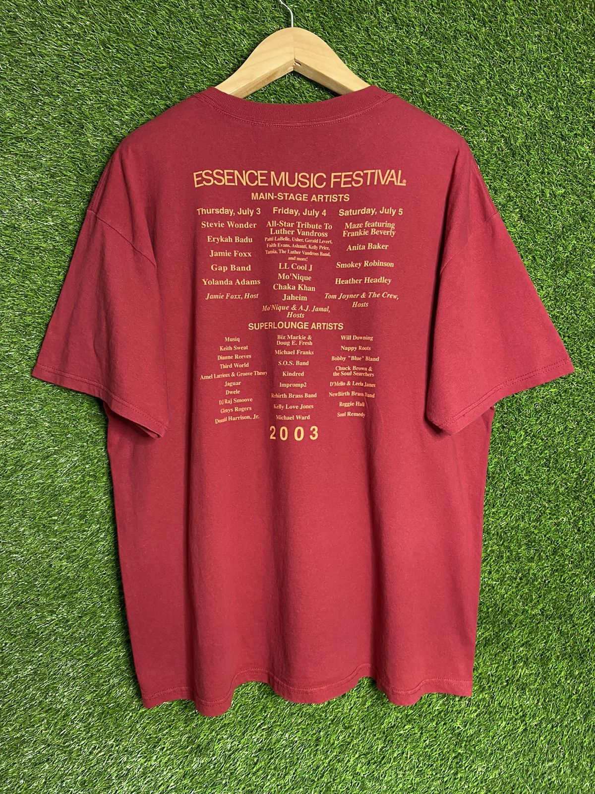 Vintage 🚨Vintage Essence Music Festival 2003 New Orleans T-Shirt Size US XL / EU 56 / 4 - 2 Thumbnail