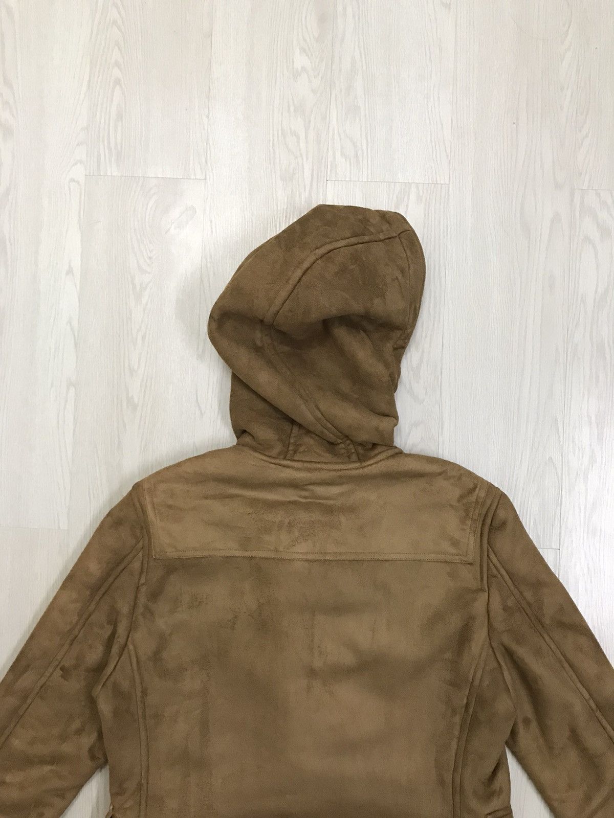 Beams Plus × Japanese Brand × Vintage Vintage Beams Suede Duffle Coat Beams Heart Size US S / EU 44-46 / 1 - 10 Thumbnail