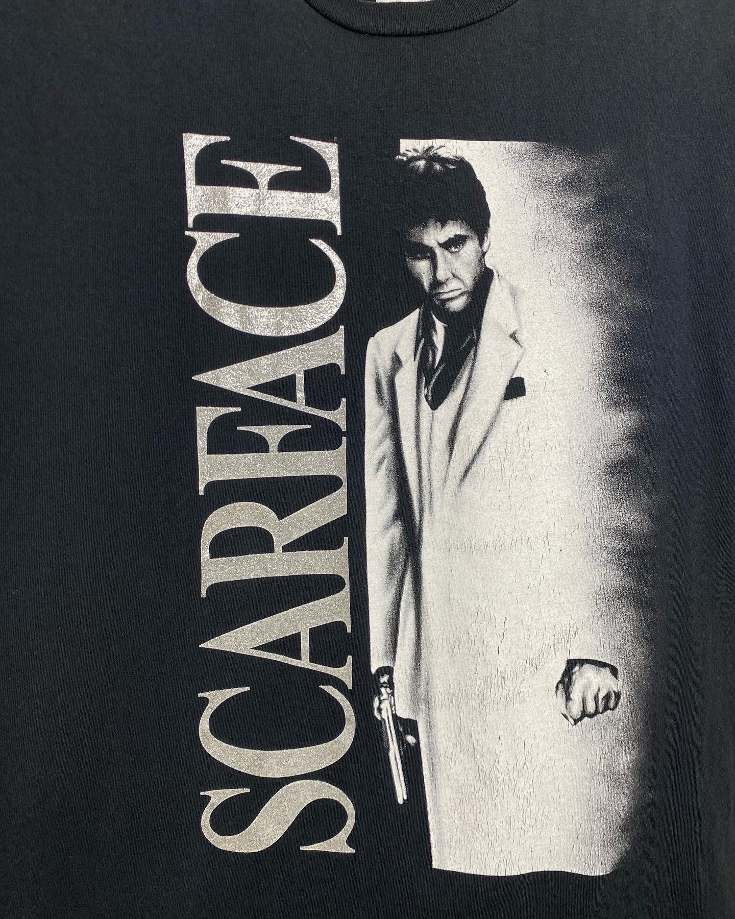 Vintage 🚨Vintage Scarface Tony Montana Movie Promo T-Shirt Size US L / EU 52-54 / 3 - 2 Thumbnail