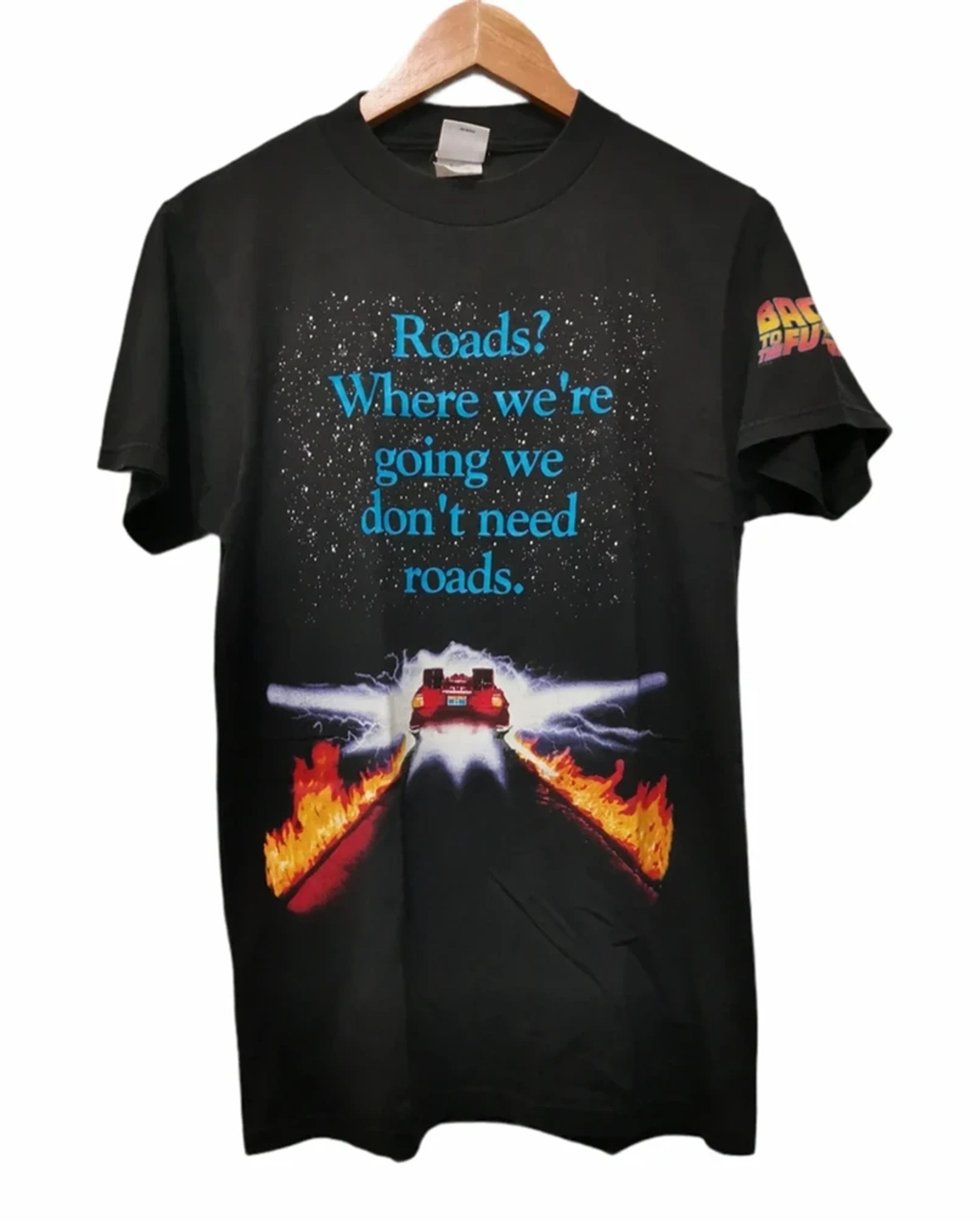 Vintage Vintage Back To The Future Movie Tee Universal Studio Rare Size US S / EU 44-46 / 1 - 1 Thumbnail