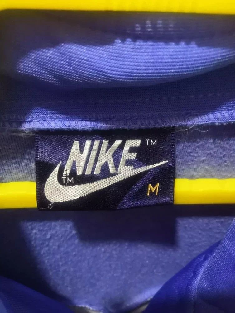 Nike Vintage Nike Sweater Blue Label Streetwear Rare Nice Design Size US M / EU 48-50 / 2 - 4 Thumbnail