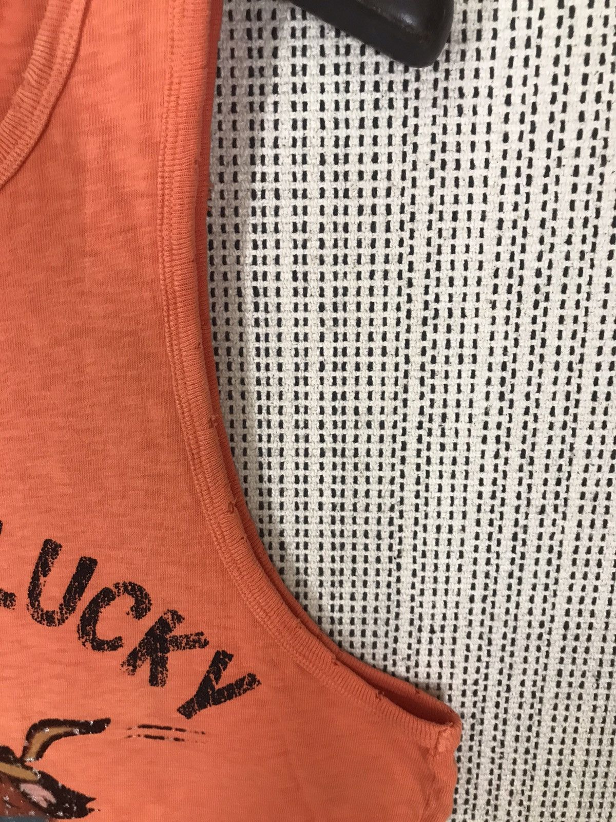 Johnbull × KOJIMA GENES ‼️JOHN BULL X KOJIMA JAPAN TANKTOP HAPPY GO LUCKY‼️ Size US M / EU 48-50 / 2 - 5 Thumbnail