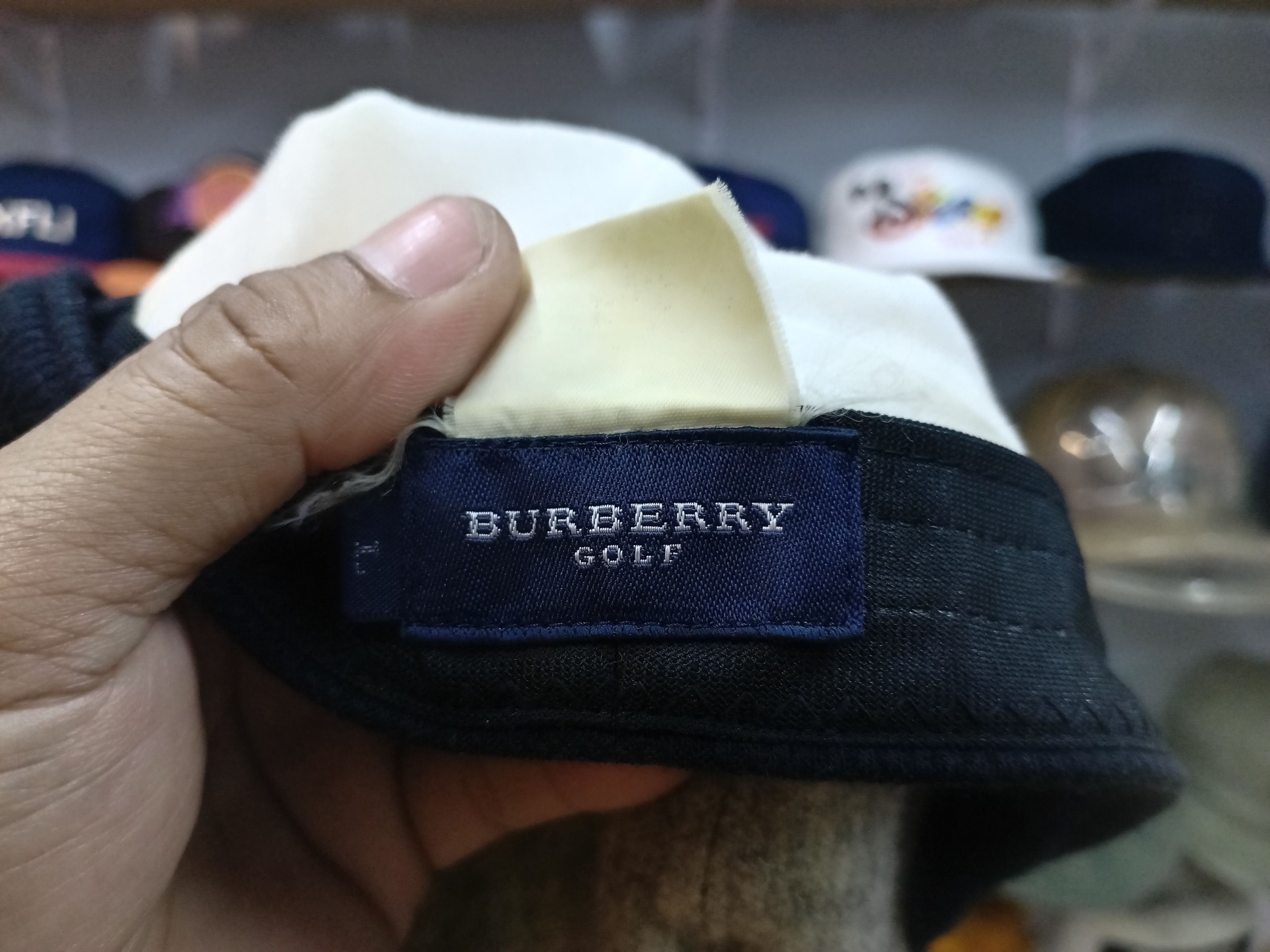 Burberry BURBERRY GOLF HAT Grailed