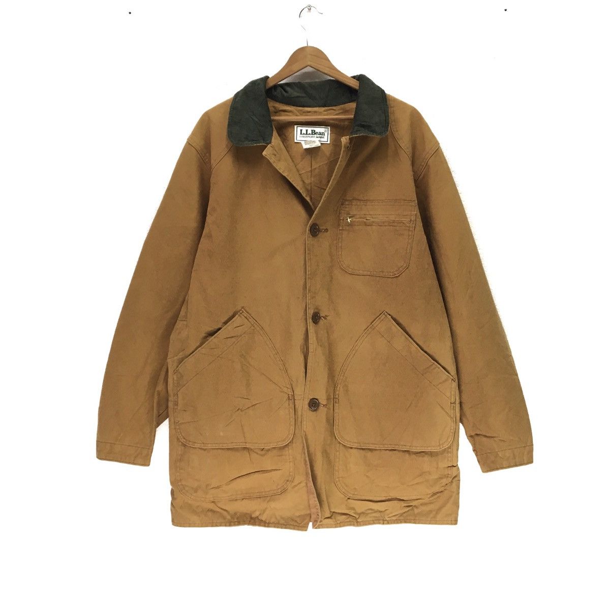 L.L. Bean L.L. BEAN Plain Denime Jacket Size US L / EU 52-54 / 3 - 1 Thumbnail