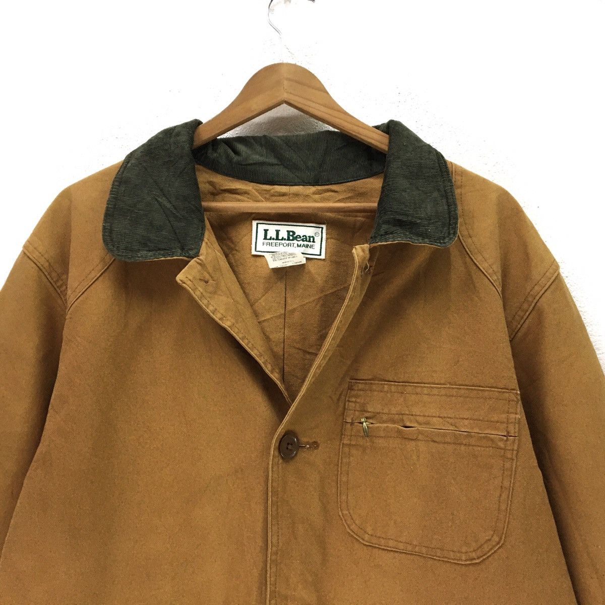 L.L. Bean L.L. BEAN Plain Denime Jacket Size US L / EU 52-54 / 3 - 7 Thumbnail
