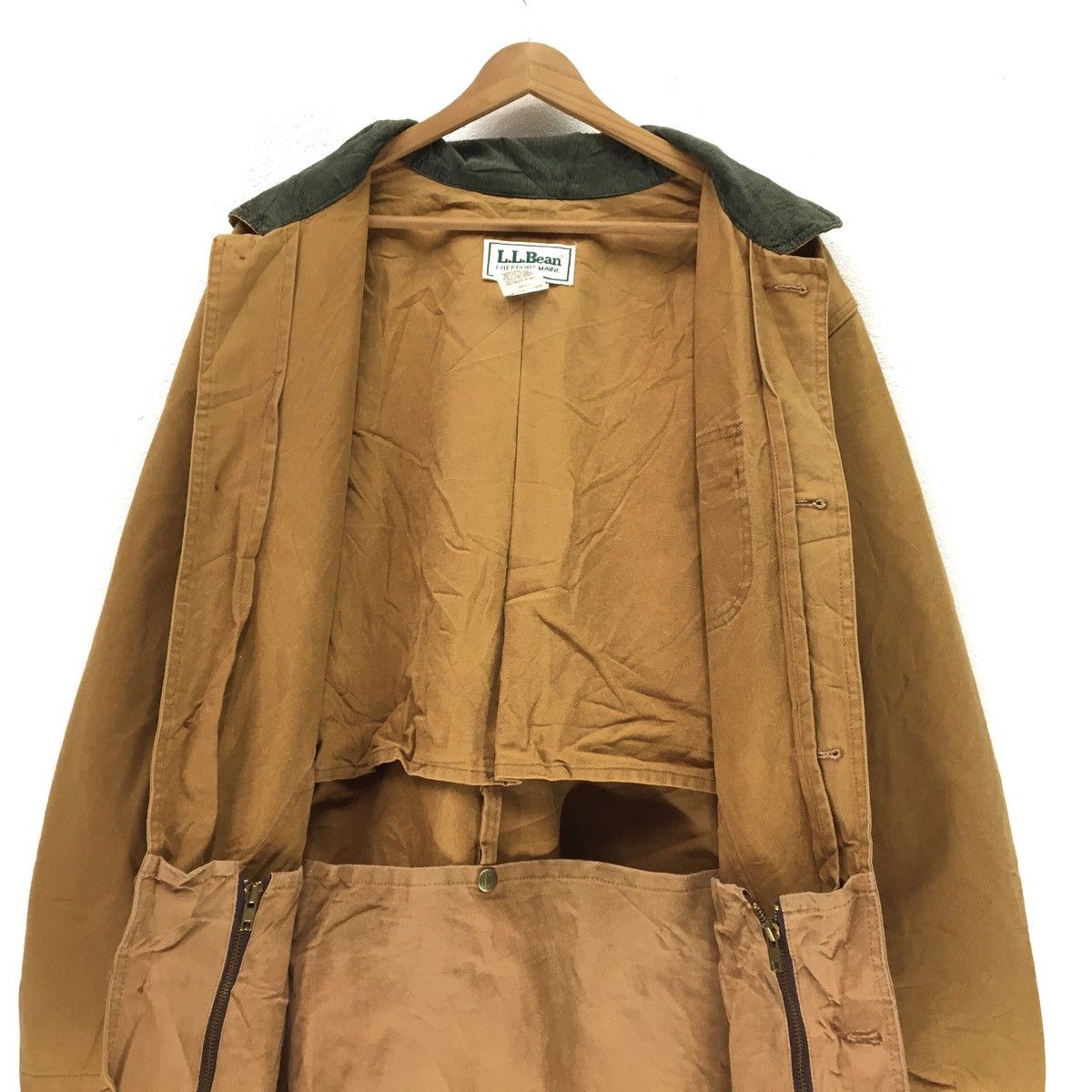 L.L. Bean L.L. BEAN Plain Denime Jacket Size US L / EU 52-54 / 3 - 5 Thumbnail