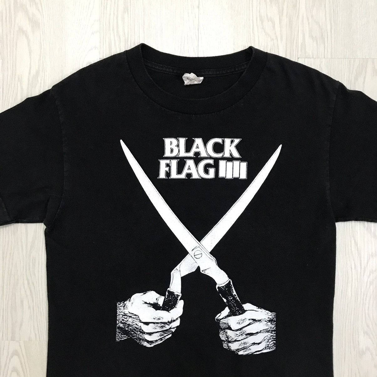 Band Tees × Vintage Vintage BLACK FLAG Band Tee Silverchair Nirvana Size US S / EU 44-46 / 1 - 4 Thumbnail