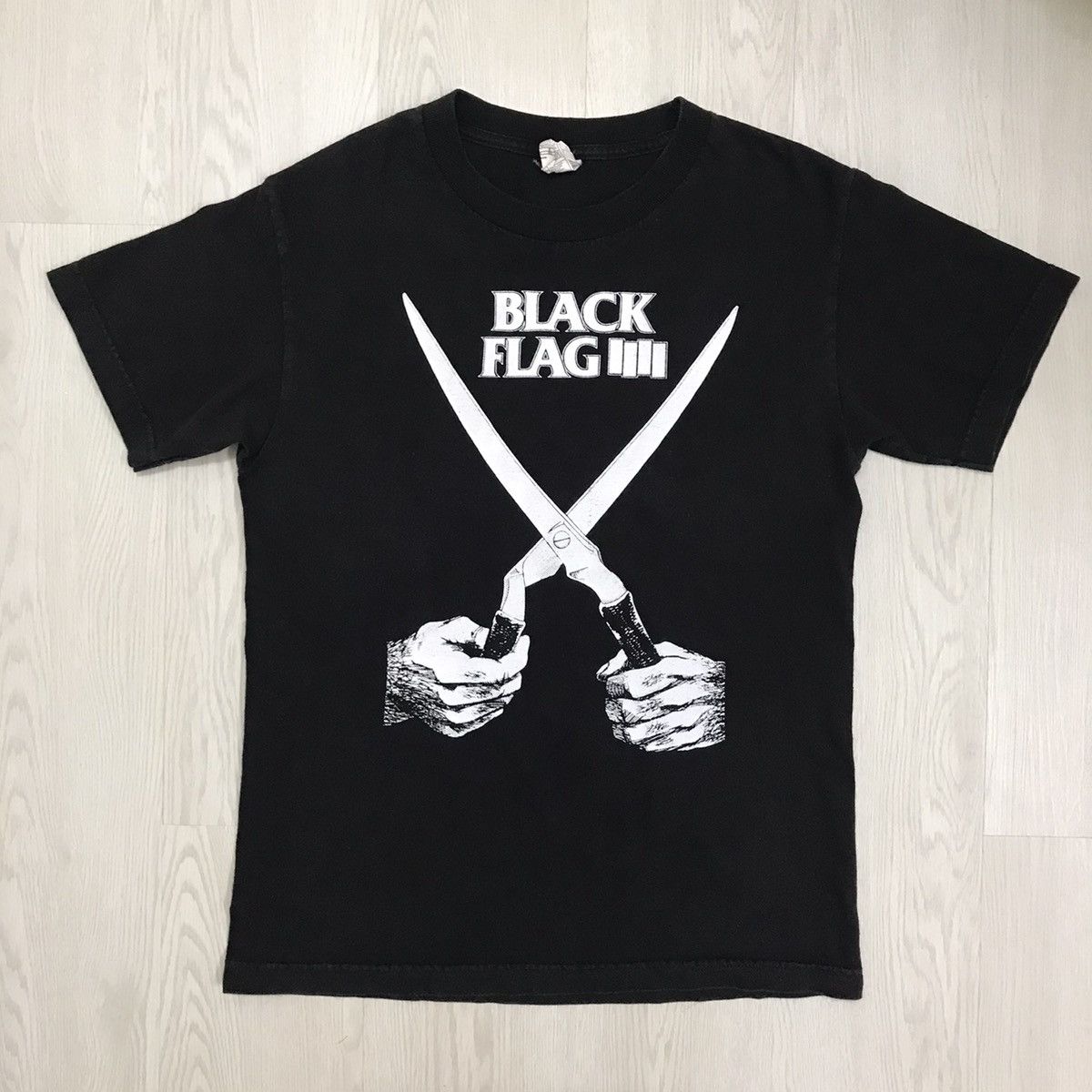 Band Tees × Vintage Vintage BLACK FLAG Band Tee Silverchair Nirvana Size US S / EU 44-46 / 1 - 2 Thumbnail