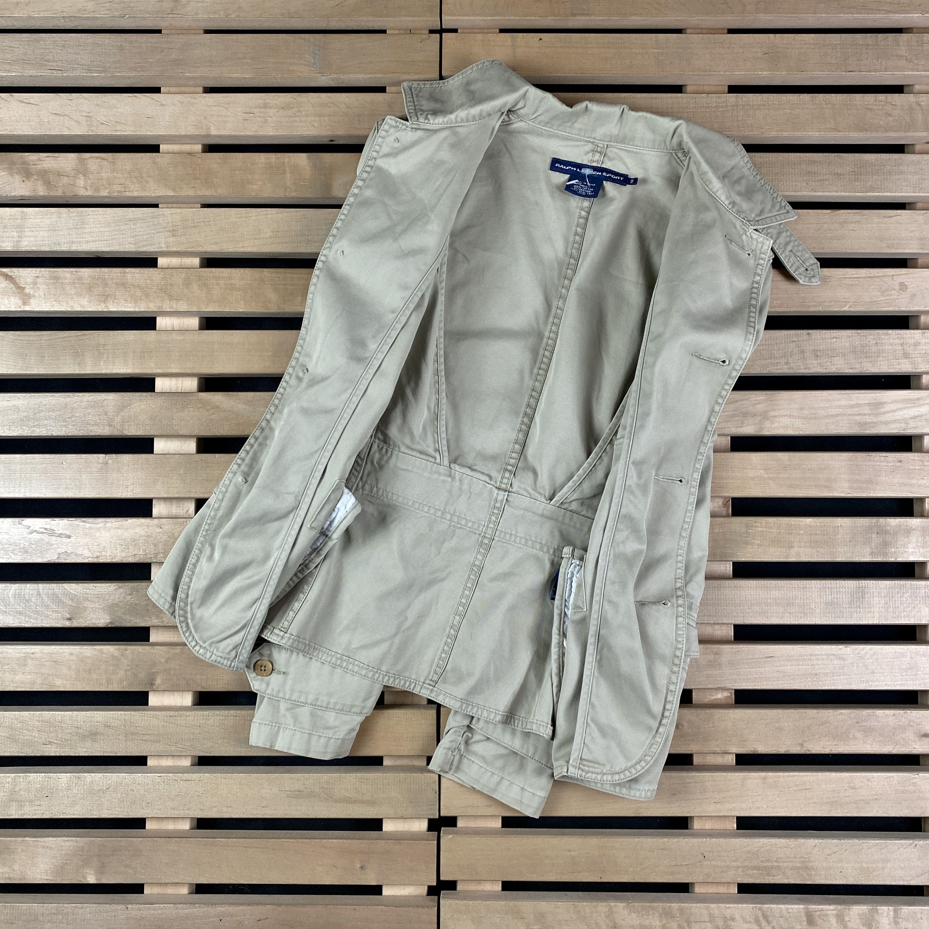 Polo Ralph Lauren × Ralph Lauren × Vintage Women’s Blazer Jacket Polo Ralph Lauren Sport Vintage Size 2 Size M / US 6-8 / IT 42-44 - 4 Thumbnail