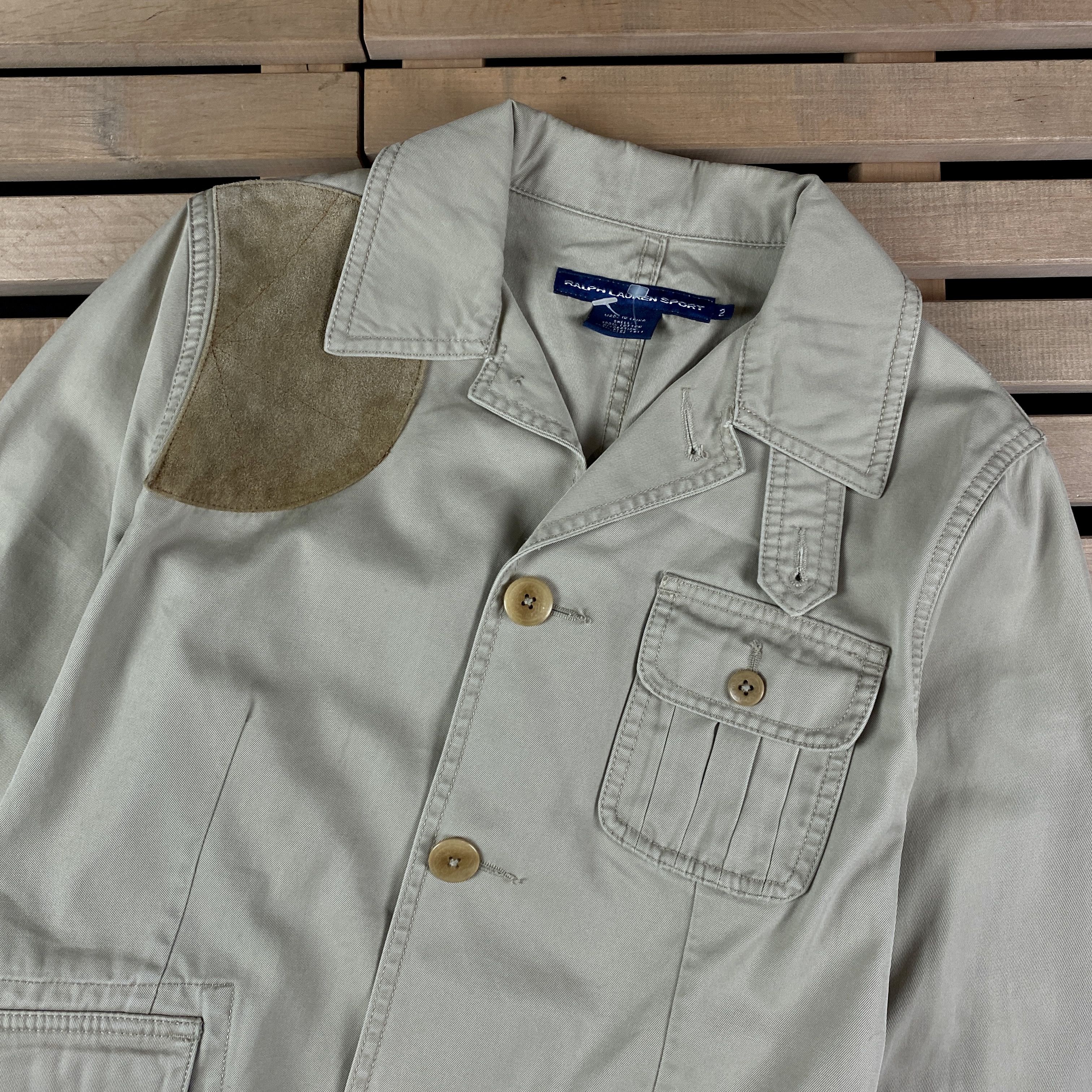 Polo Ralph Lauren × Ralph Lauren × Vintage Women’s Blazer Jacket Polo Ralph Lauren Sport Vintage Size 2 Size M / US 6-8 / IT 42-44 - 2 Thumbnail