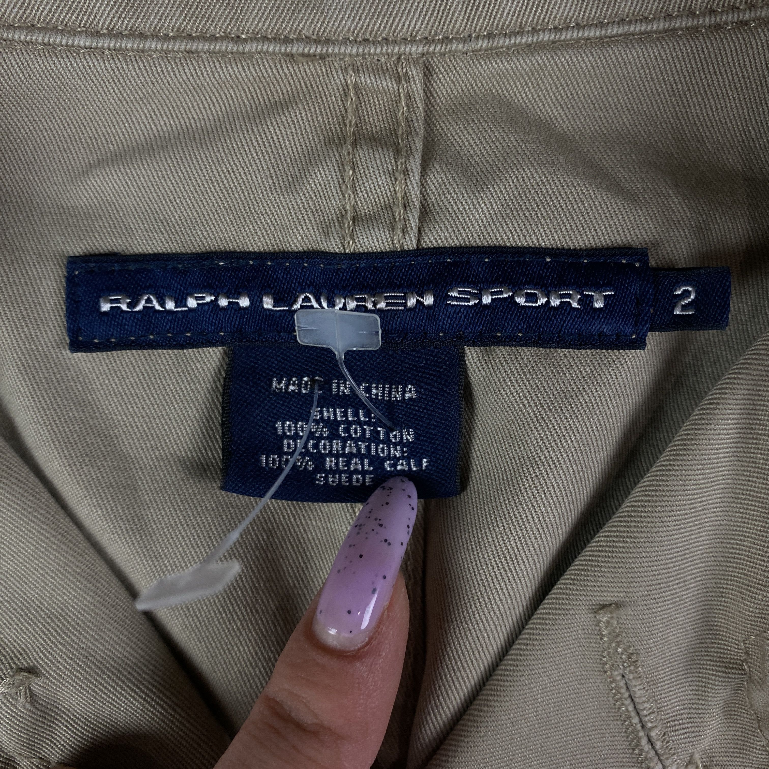 Polo Ralph Lauren × Ralph Lauren × Vintage Women’s Blazer Jacket Polo Ralph Lauren Sport Vintage Size 2 Size M / US 6-8 / IT 42-44 - 5 Thumbnail