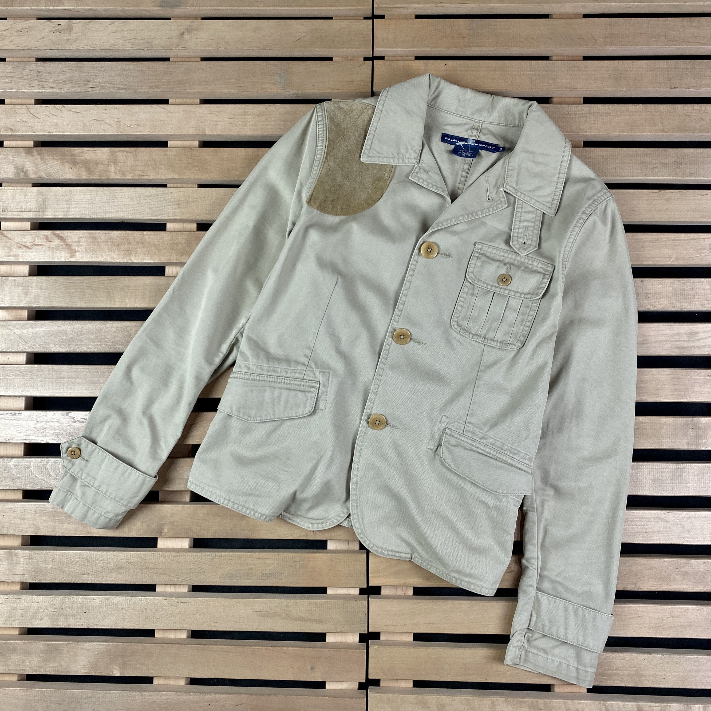 Polo Ralph Lauren × Ralph Lauren × Vintage Women’s Blazer Jacket Polo Ralph Lauren Sport Vintage Size 2 Size M / US 6-8 / IT 42-44 - 1 Thumbnail