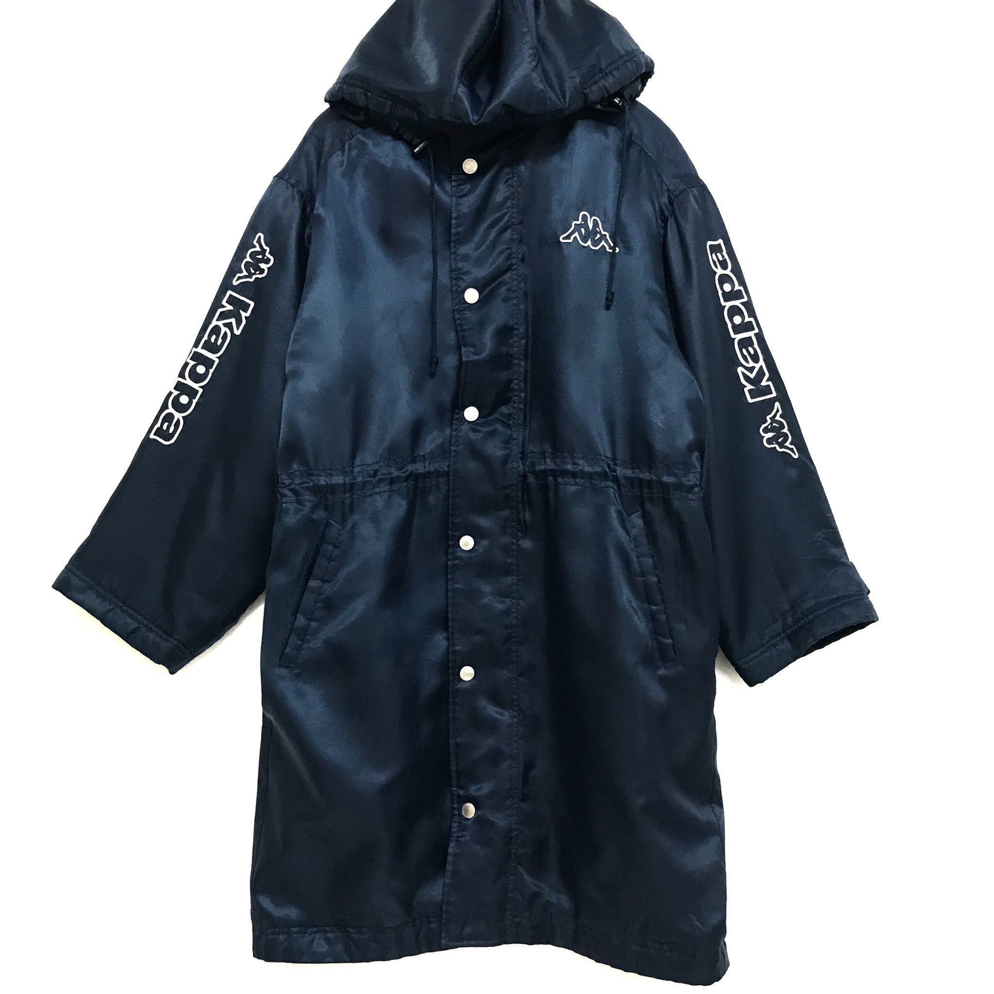 Japanese Brand × Kappa × Vintage Vintage Kappa long jacket big logo Size US L / EU 52-54 / 3 - 1 Thumbnail