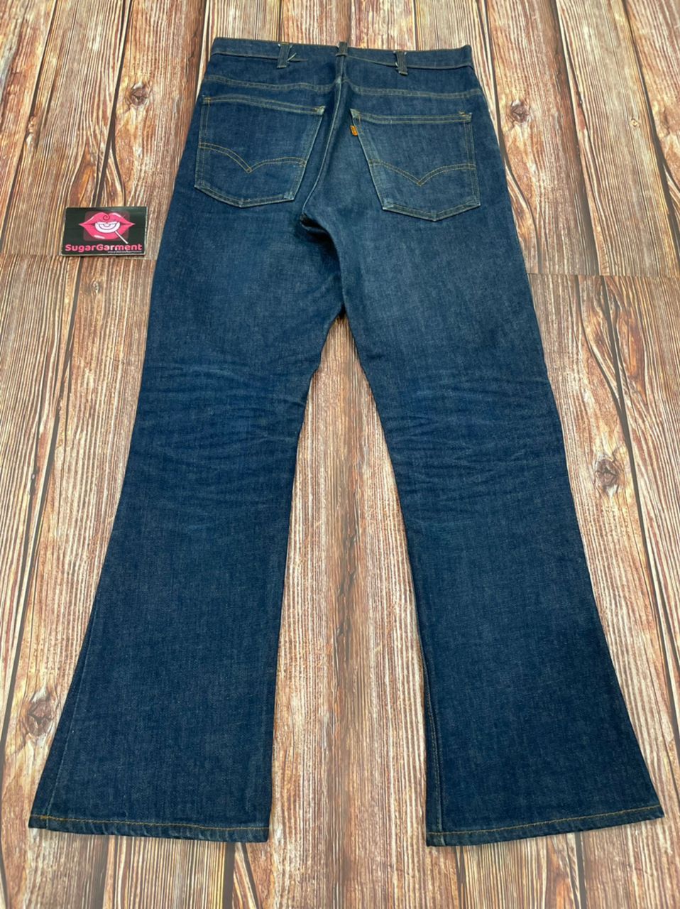 Levi's Levis 646 Bell Bottom Flare Bootcut Orange Tab Jeans Size US 30 / EU 46 - 7 Thumbnail