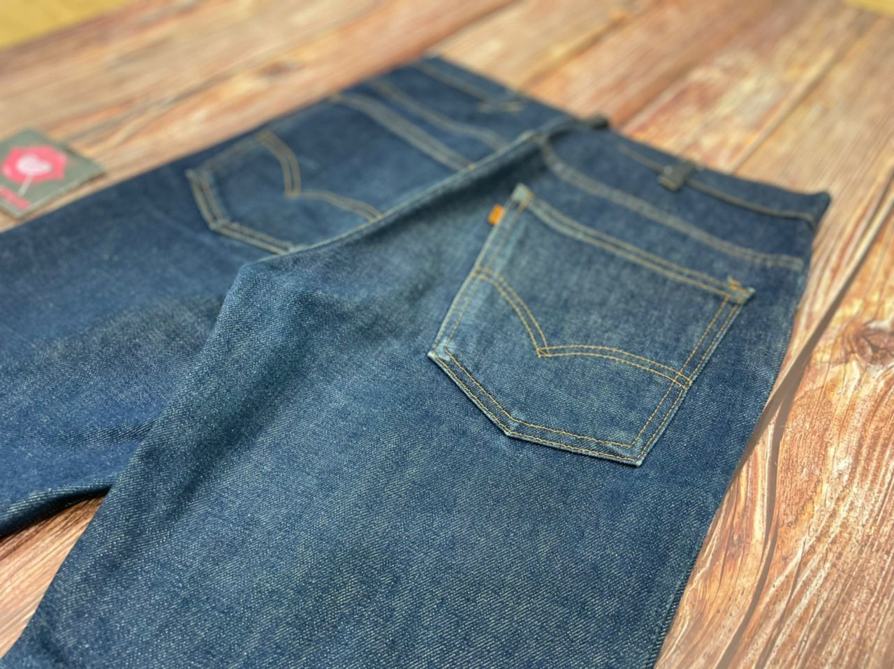 Levi's Levis 646 Bell Bottom Flare Bootcut Orange Tab Jeans Size US 30 / EU 46 - 10 Thumbnail