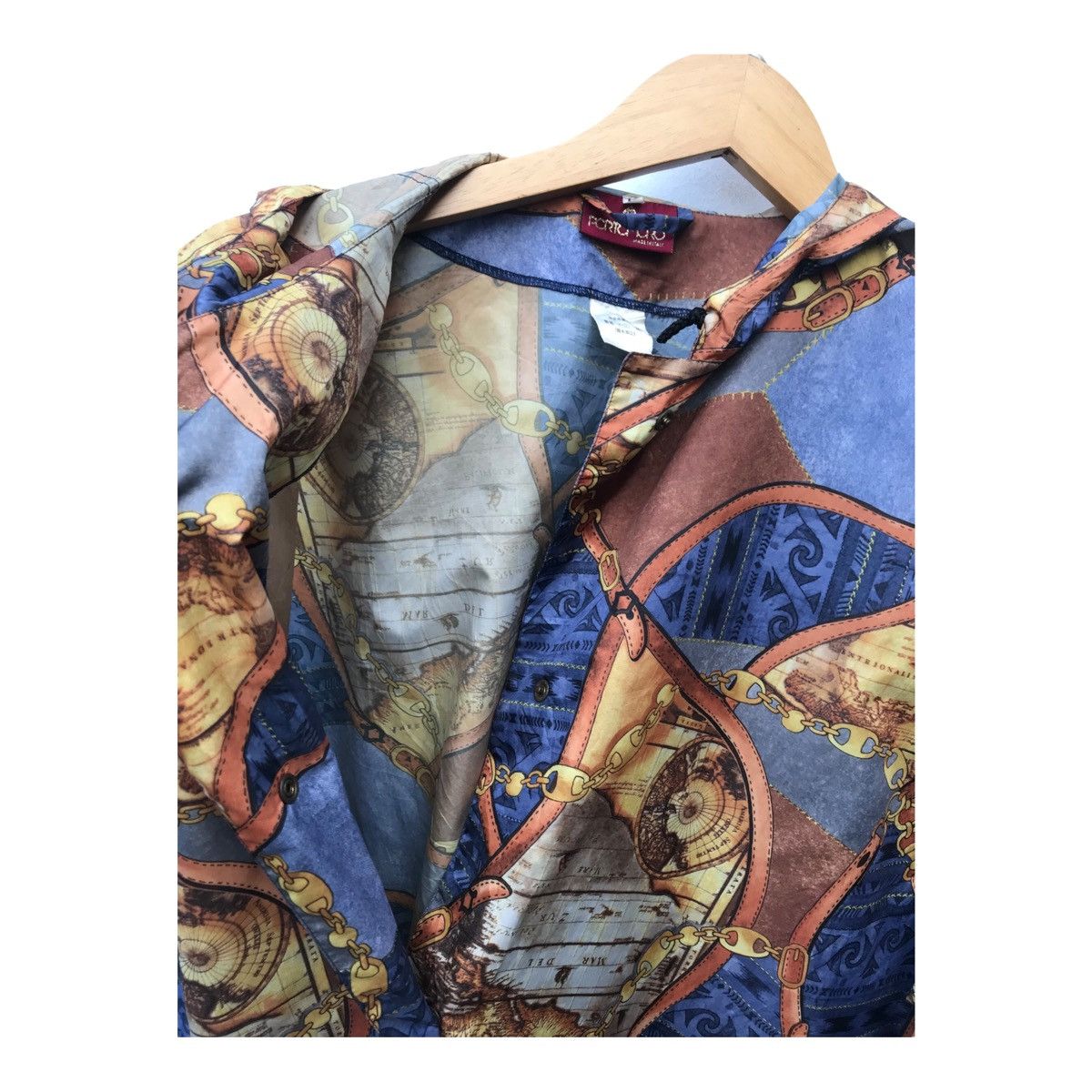 Vintage Vintage Italian Designer Porto Moro Windbreaker Hoodie Size US L / EU 52-54 / 3 - 6 Thumbnail