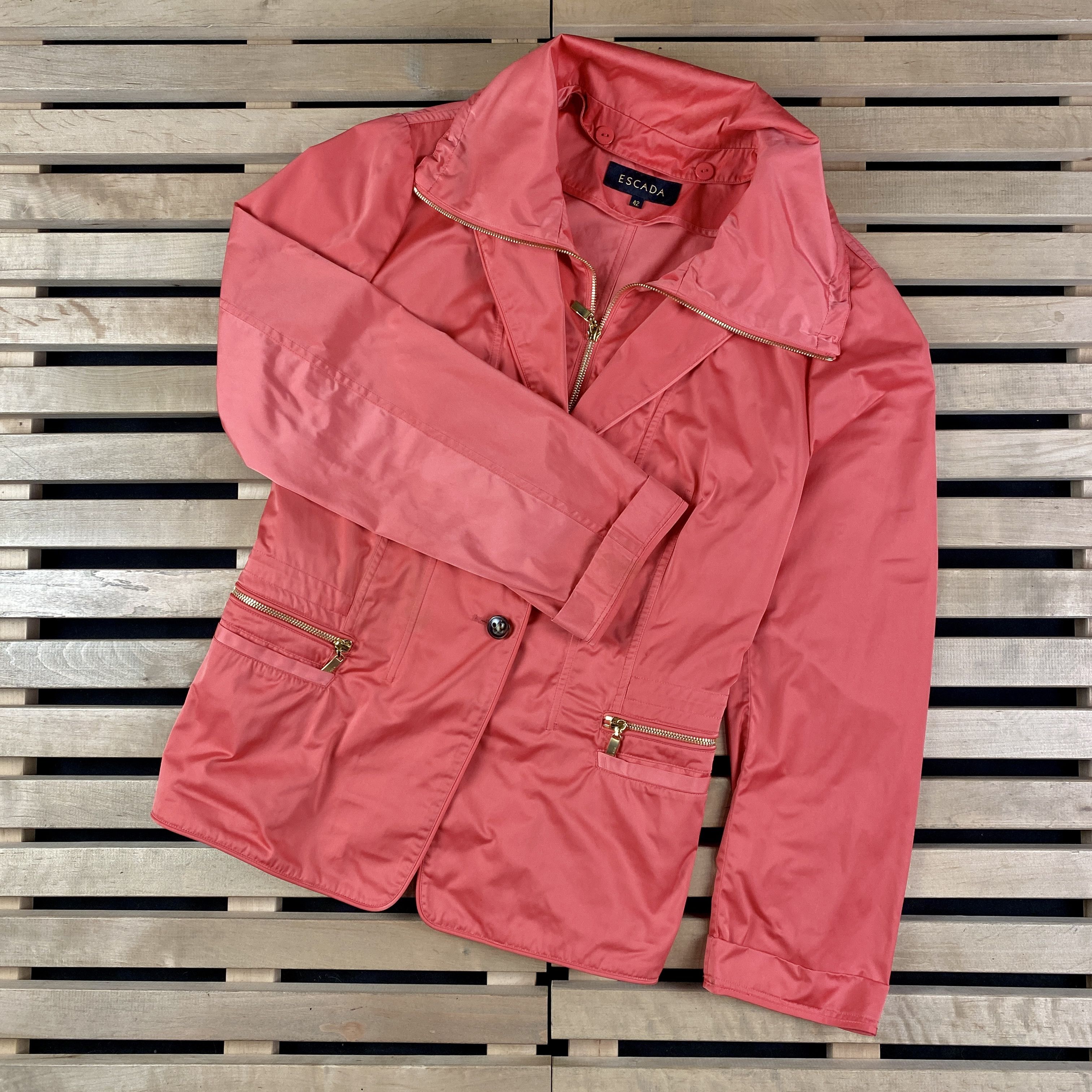 Escada Women’s Jacket Escada Size 42 Pink Size M / US 6-8 / IT 42-44 - 1 Thumbnail