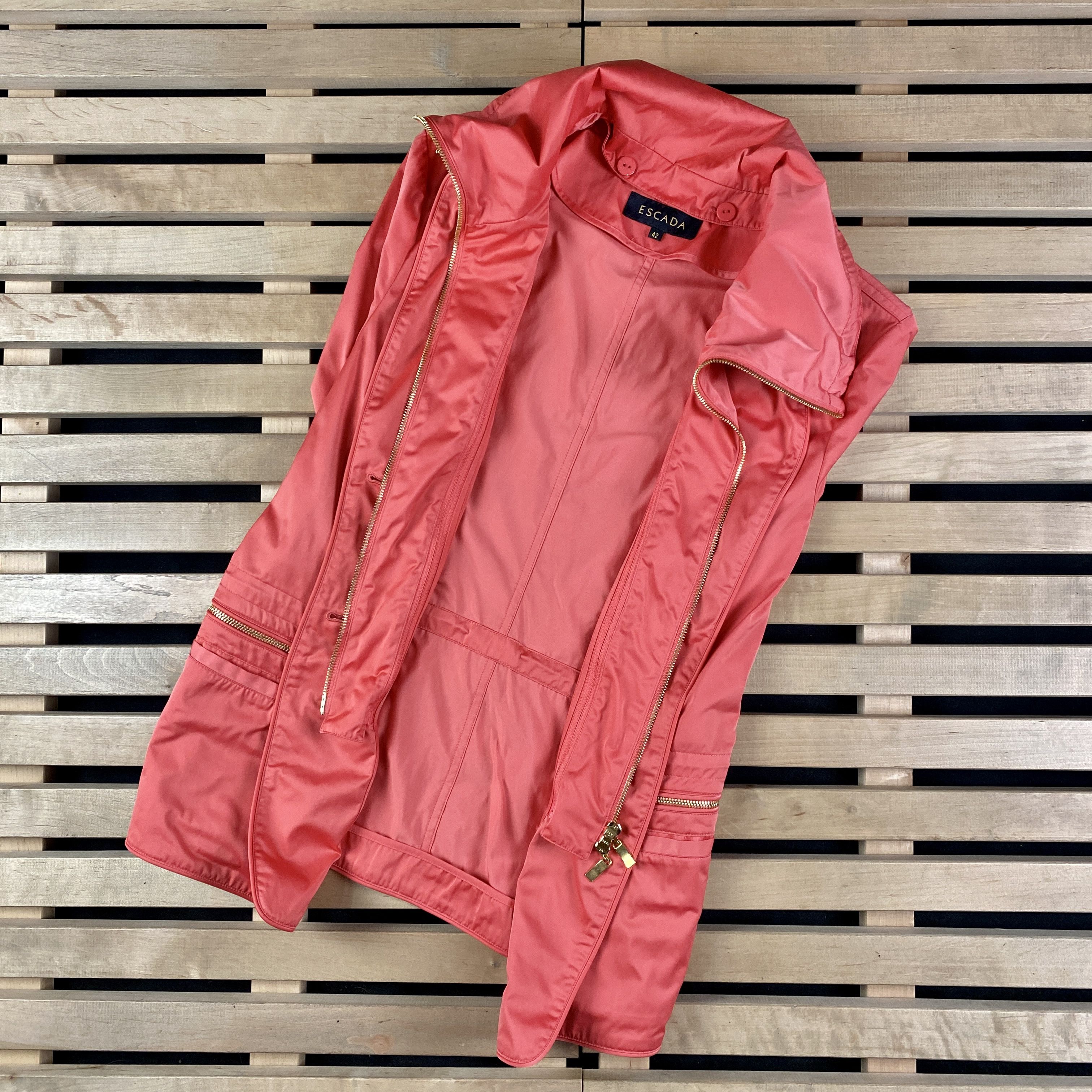 Escada Women’s Jacket Escada Size 42 Pink Size M / US 6-8 / IT 42-44 - 4 Thumbnail