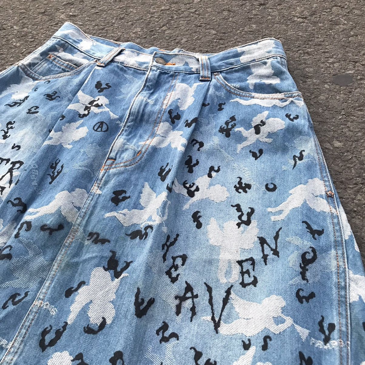 Frapbois Y2K FRAPBOIS BY ISSEY MIYAKE CROP CUPID ANGEL SAROUEL PANTS Size US 30 / EU 46 - 14 Thumbnail