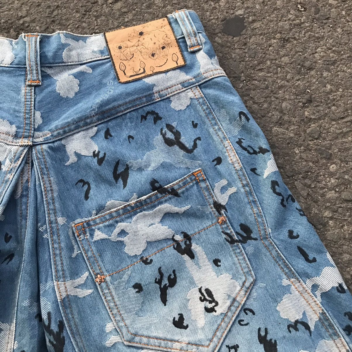 Frapbois Y2K FRAPBOIS BY ISSEY MIYAKE CROP CUPID ANGEL SAROUEL PANTS Size US 30 / EU 46 - 7 Thumbnail