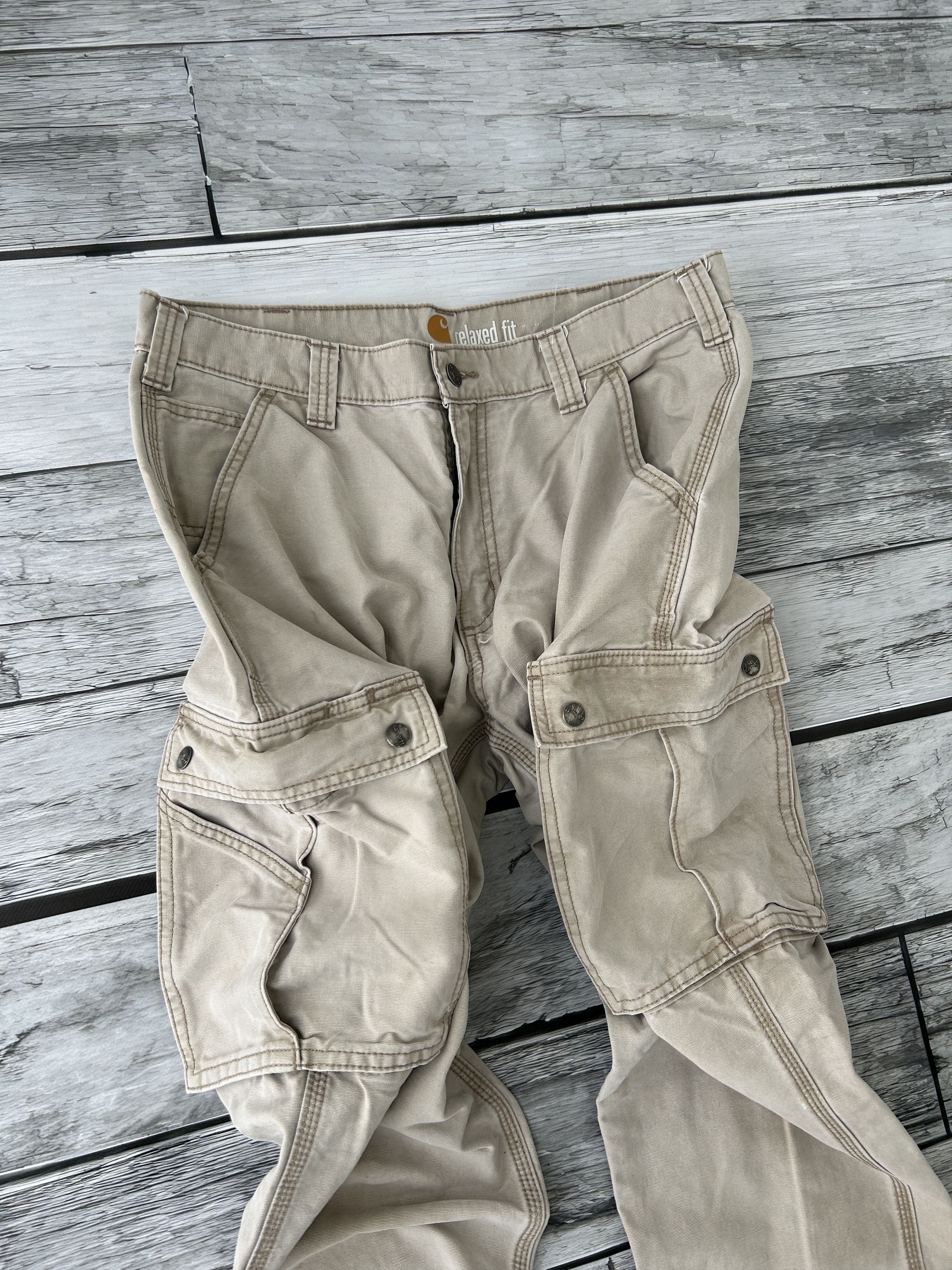 Carhartt × Vintage Vintage Carhartt Pilot Bondage Cargo Pants 90s Y2K Size US 32 / EU 48 - 5 Thumbnail