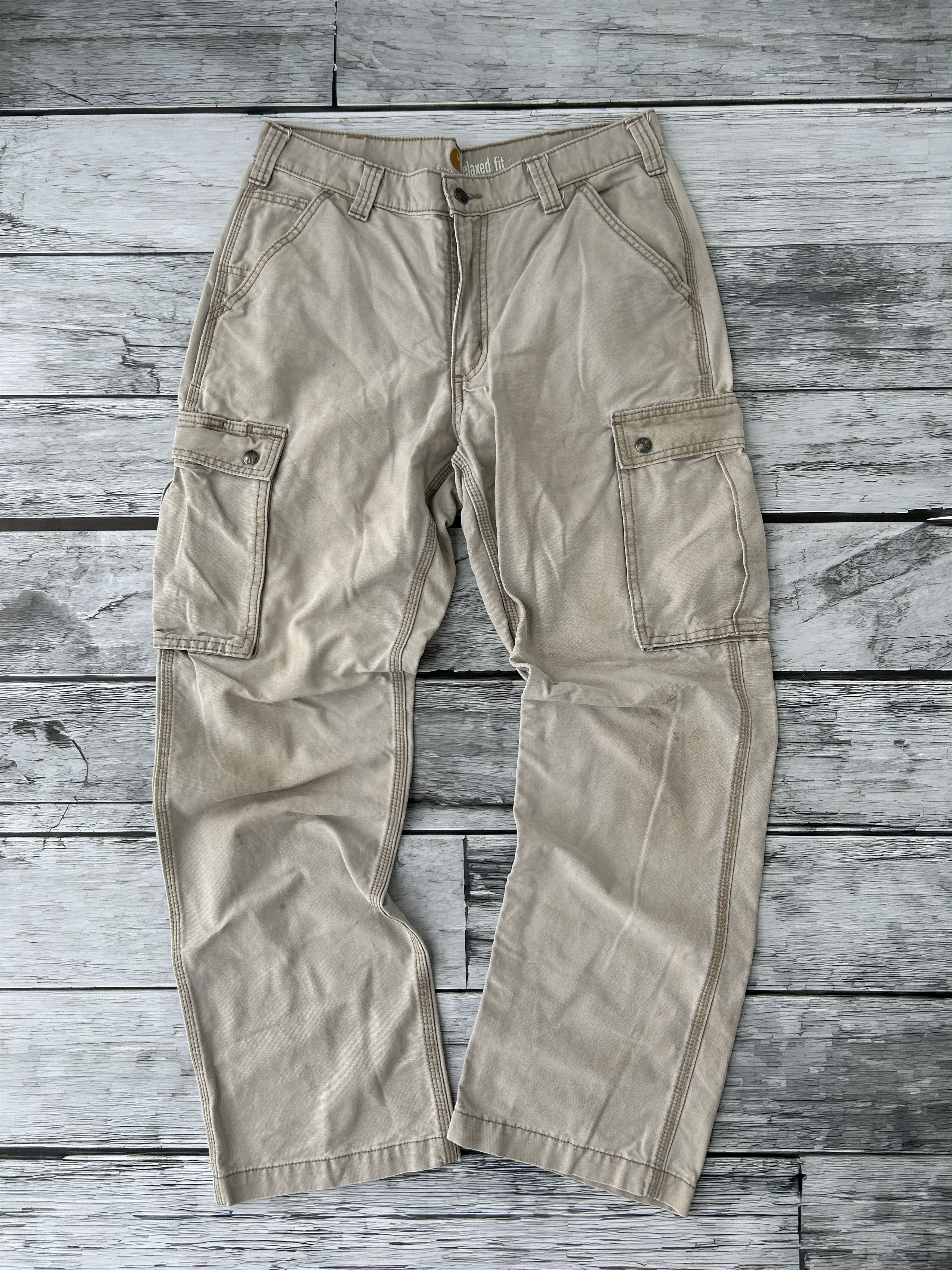 Carhartt × Vintage Vintage Carhartt Pilot Bondage Cargo Pants 90s Y2K Size US 32 / EU 48 - 1 Thumbnail